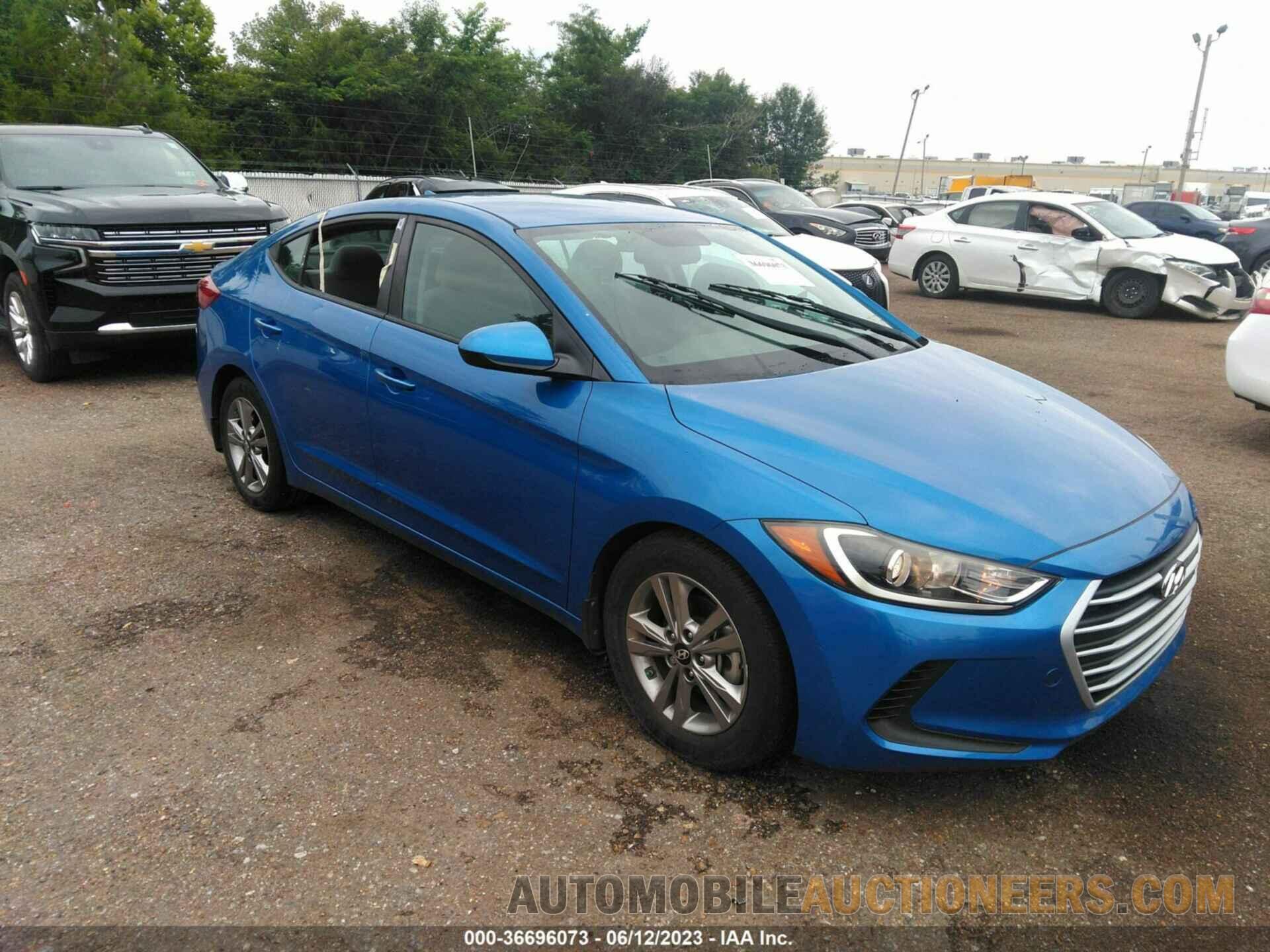 KMHD84LFXJU612228 HYUNDAI ELANTRA 2018