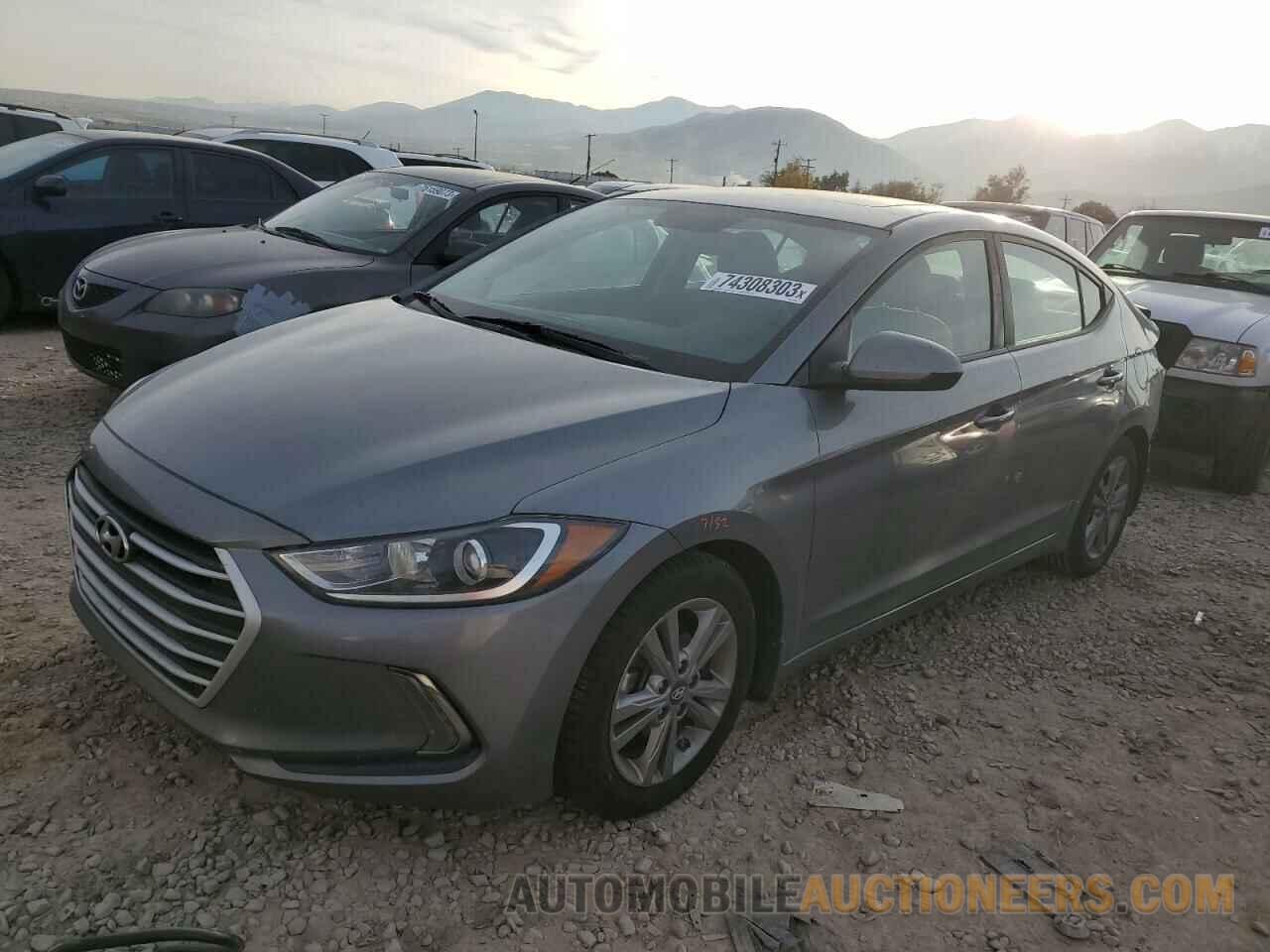 KMHD84LFXJU615050 HYUNDAI ELANTRA 2018