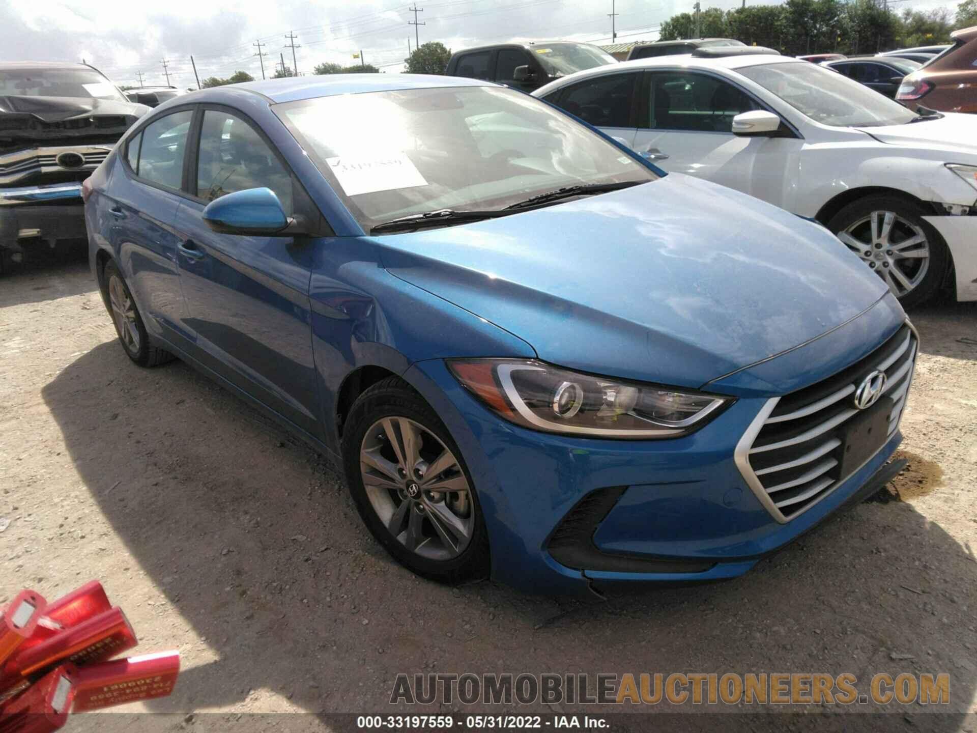 KMHD84LFXJU648601 HYUNDAI ELANTRA 2018