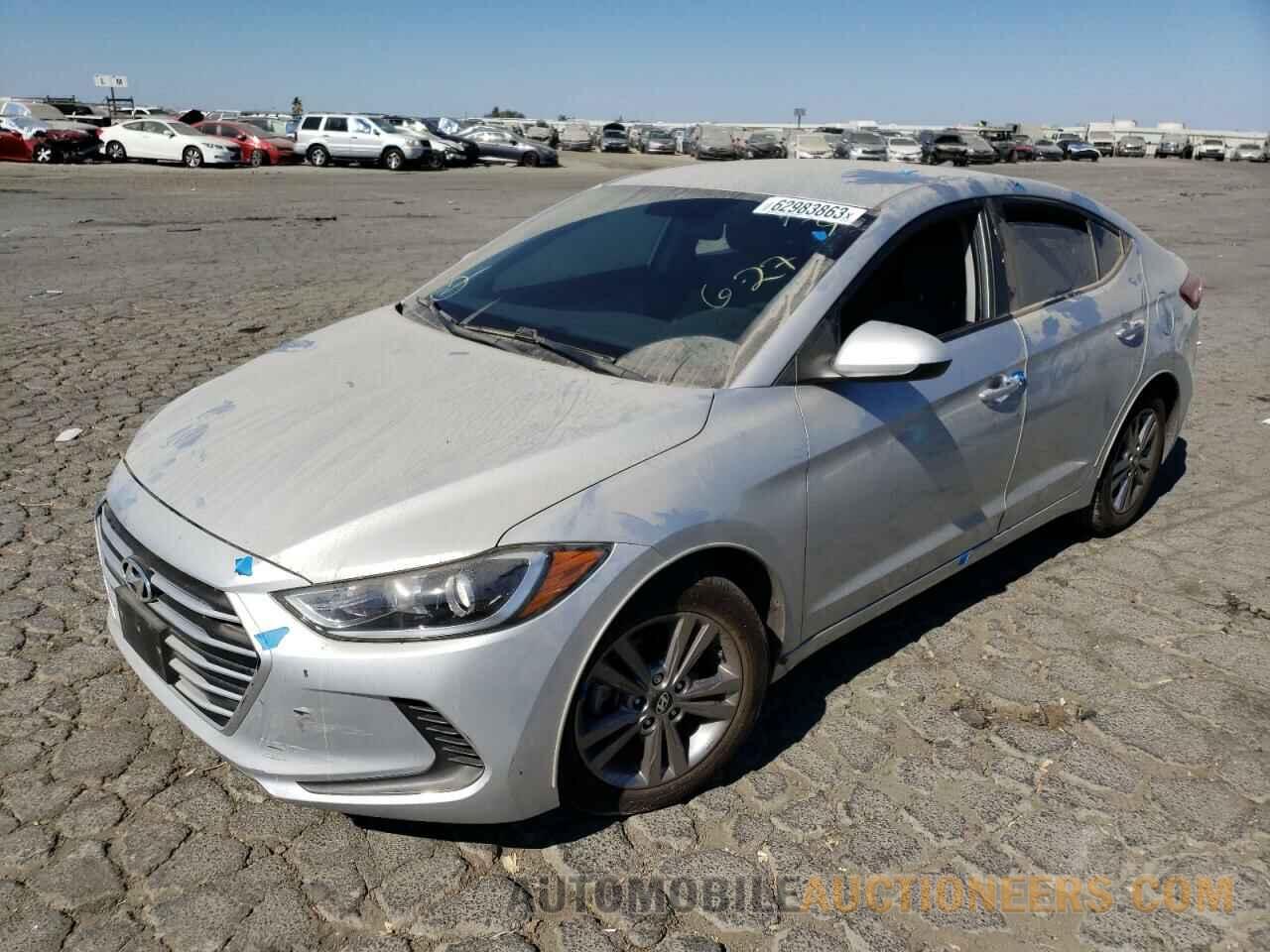 KMHD84LFXJU654303 HYUNDAI ELANTRA 2018