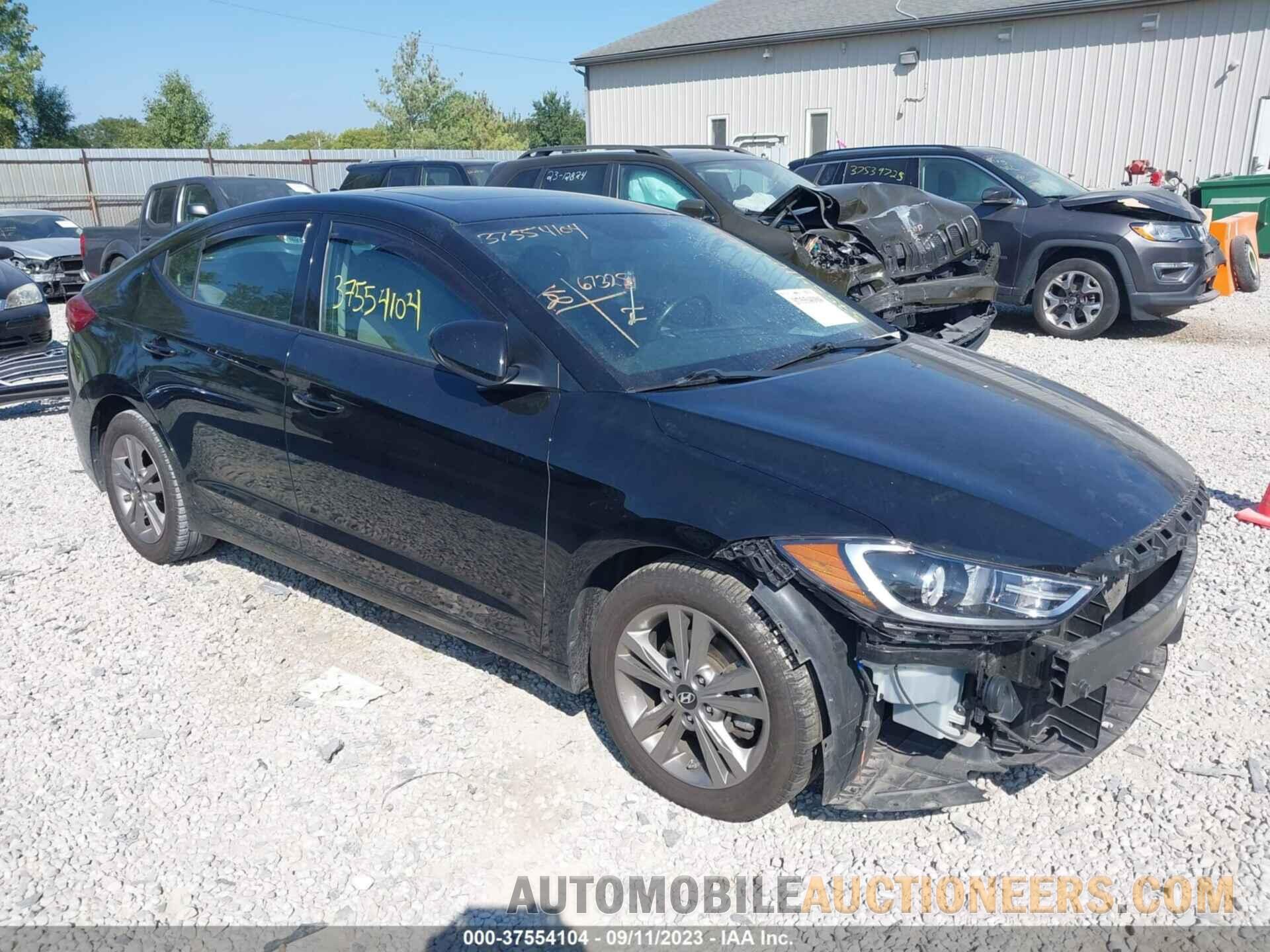 KMHD84LFXJU665883 HYUNDAI ELANTRA 2018