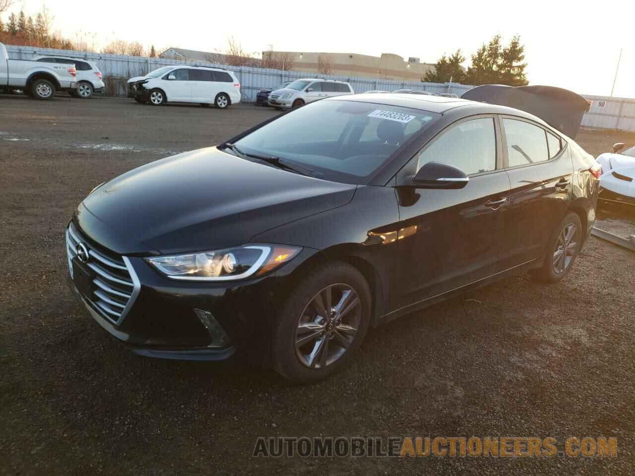 KMHD84LFXJU696325 HYUNDAI ELANTRA 2018