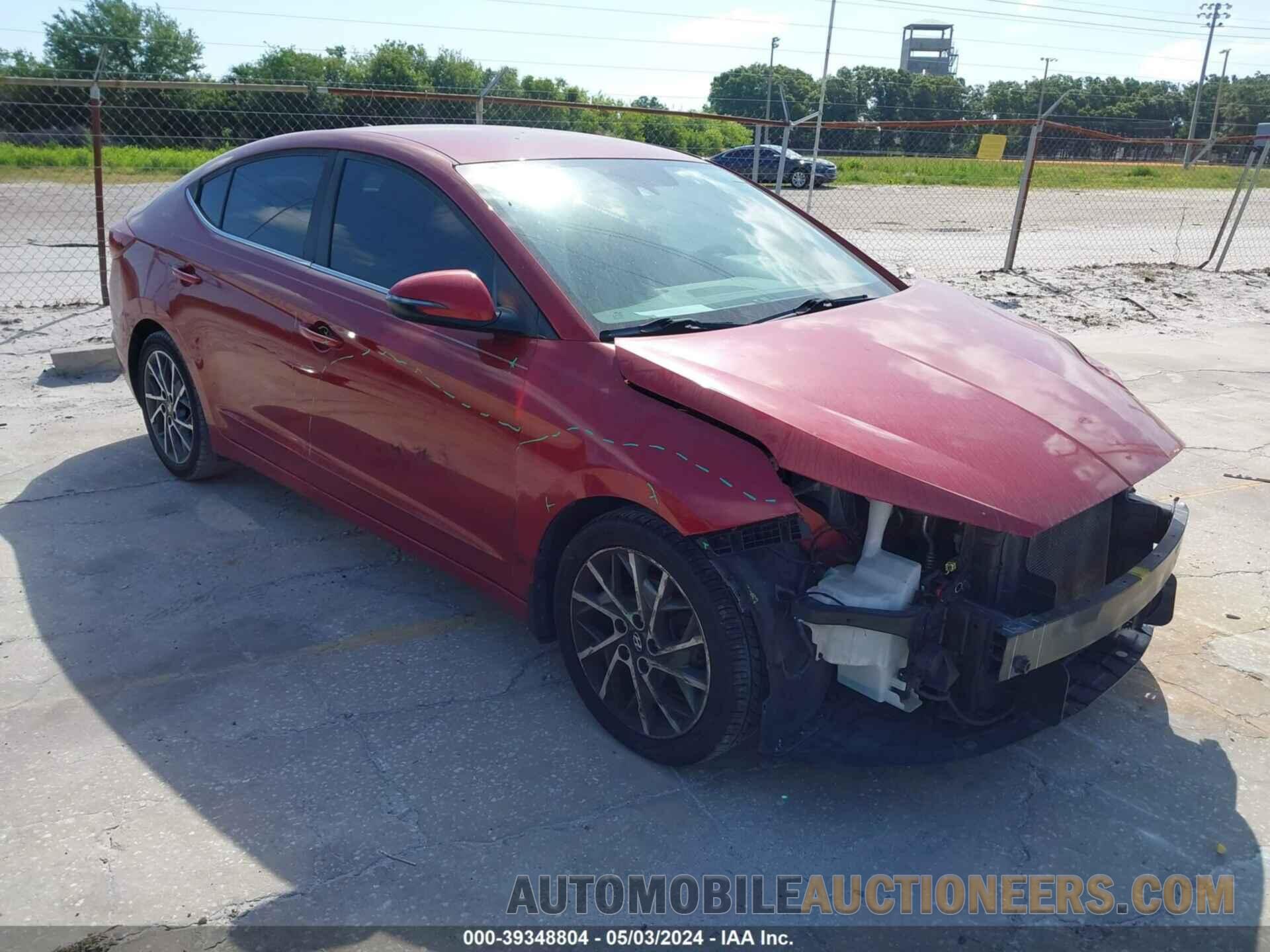 KMHD84LFXLU906019 HYUNDAI ELANTRA 2020