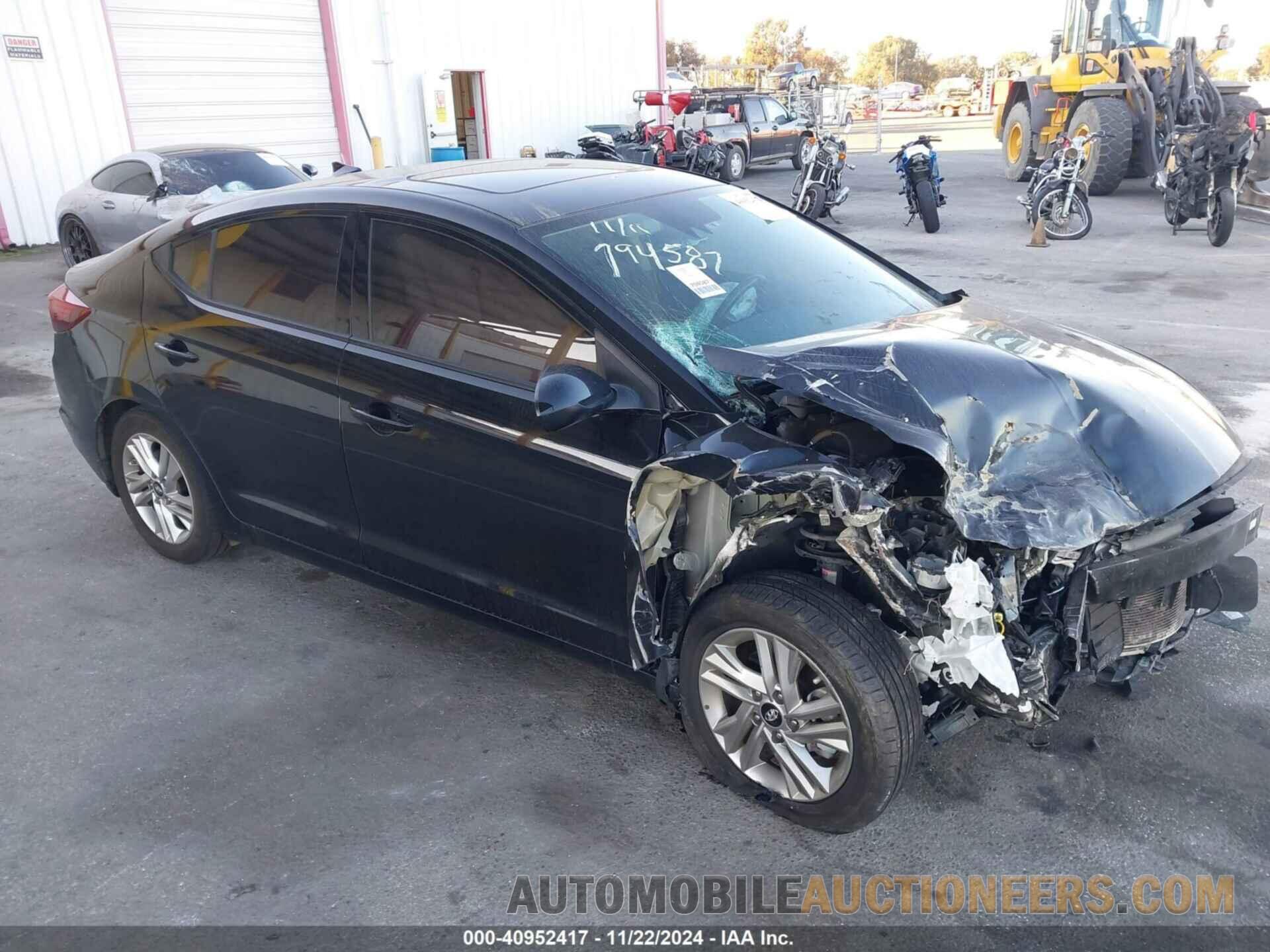 KMHD84LFXLU921670 HYUNDAI ELANTRA 2020