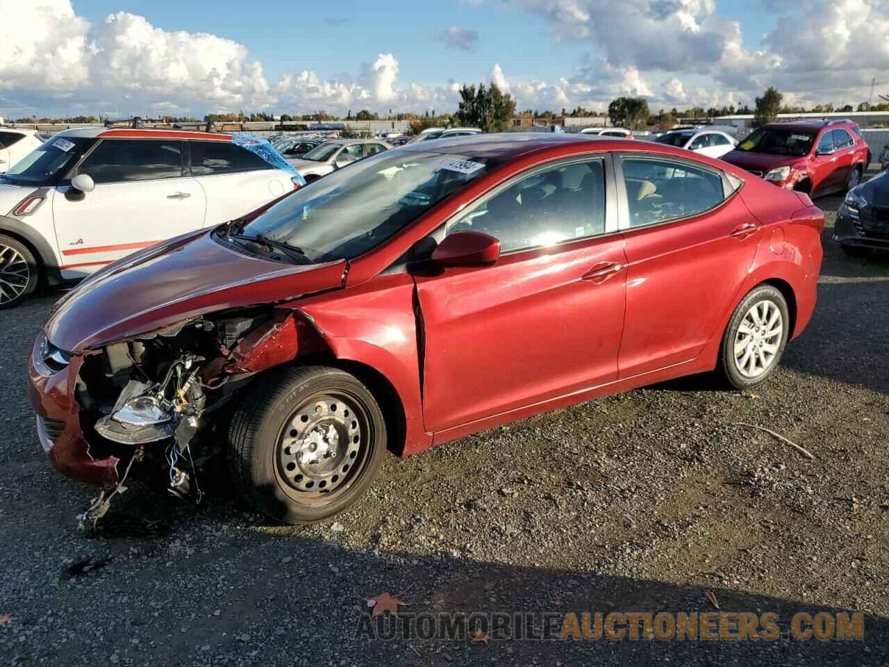 KMHDH4AE0CU269345 HYUNDAI ELANTRA 2012