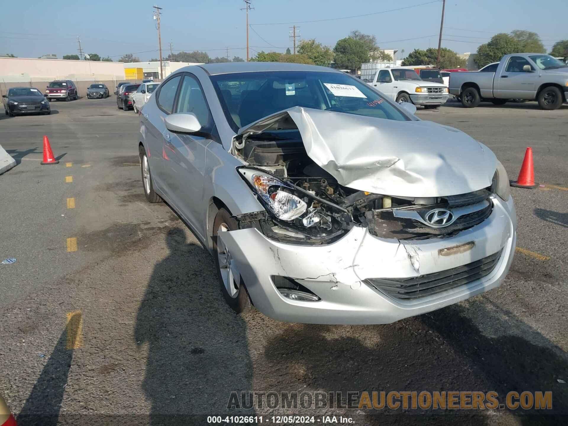 KMHDH4AE0CU345369 HYUNDAI ELANTRA 2012