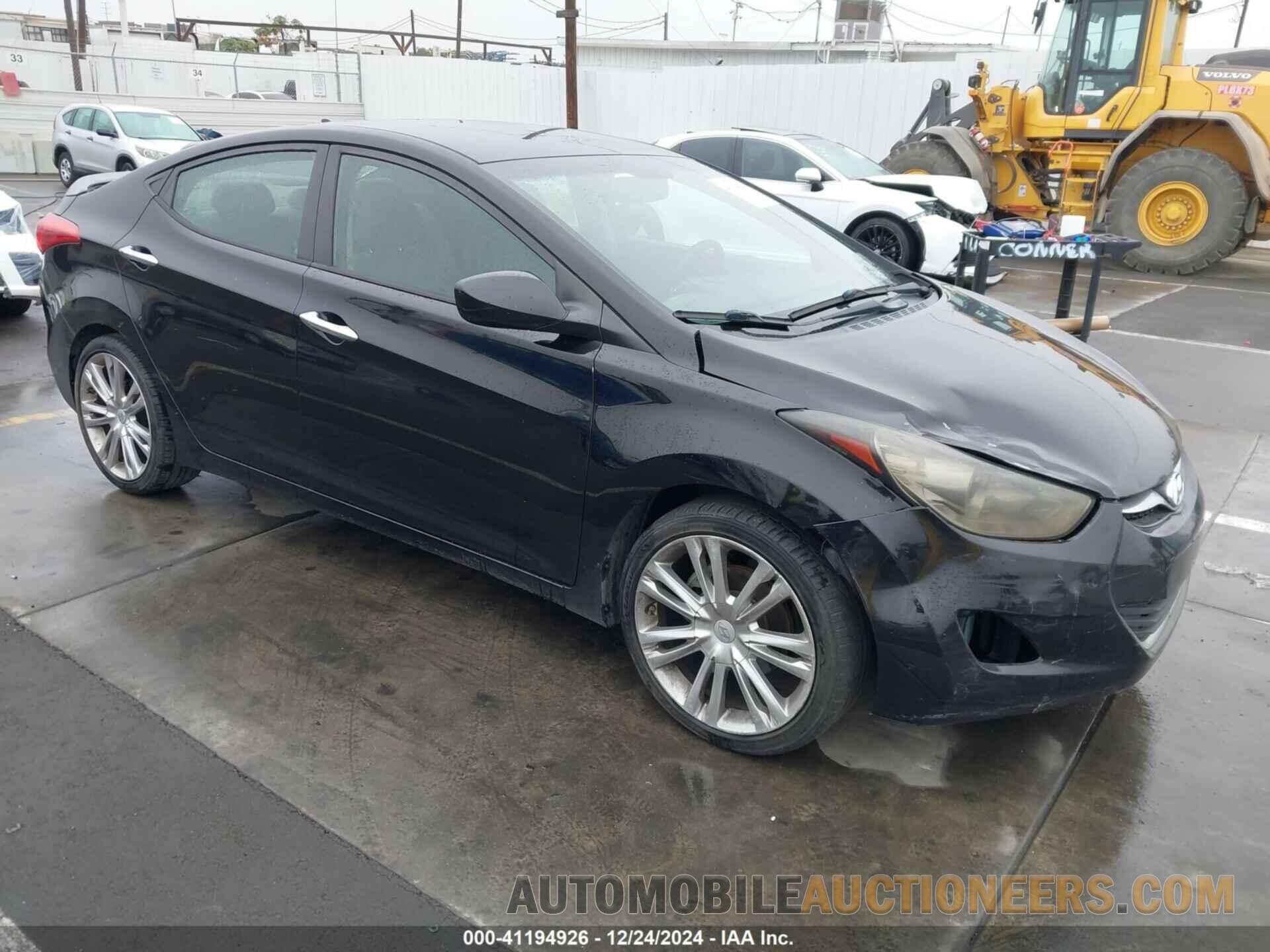 KMHDH4AE0CU345453 HYUNDAI ELANTRA 2012