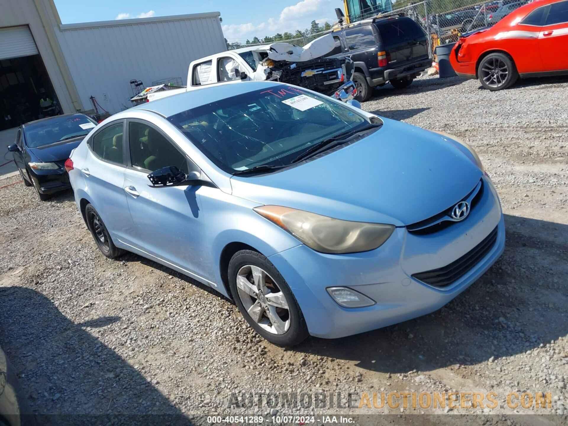 KMHDH4AE0CU408423 HYUNDAI ELANTRA 2012