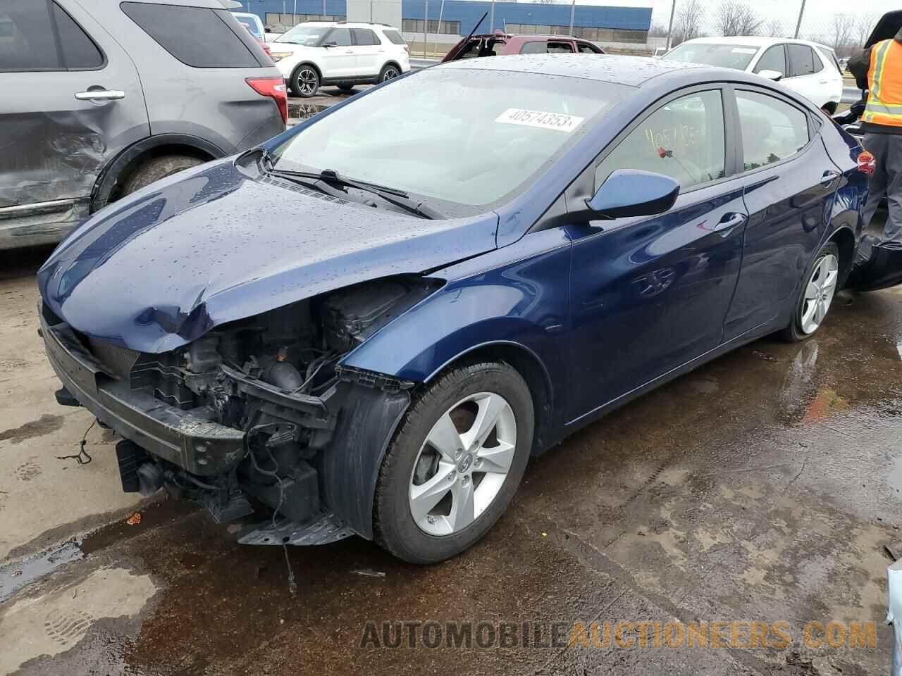 KMHDH4AE0DU519569 HYUNDAI ELANTRA 2013