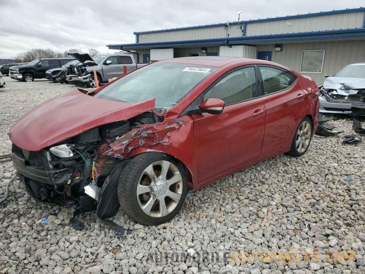 KMHDH4AE0DU636097 HYUNDAI ELANTRA 2013