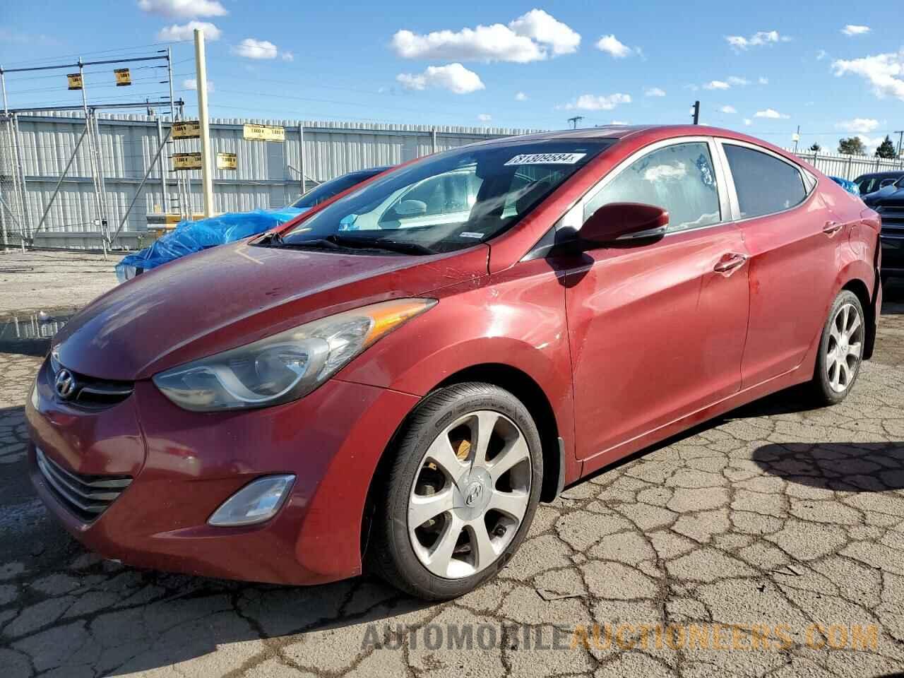 KMHDH4AE0DU671979 HYUNDAI ELANTRA 2013