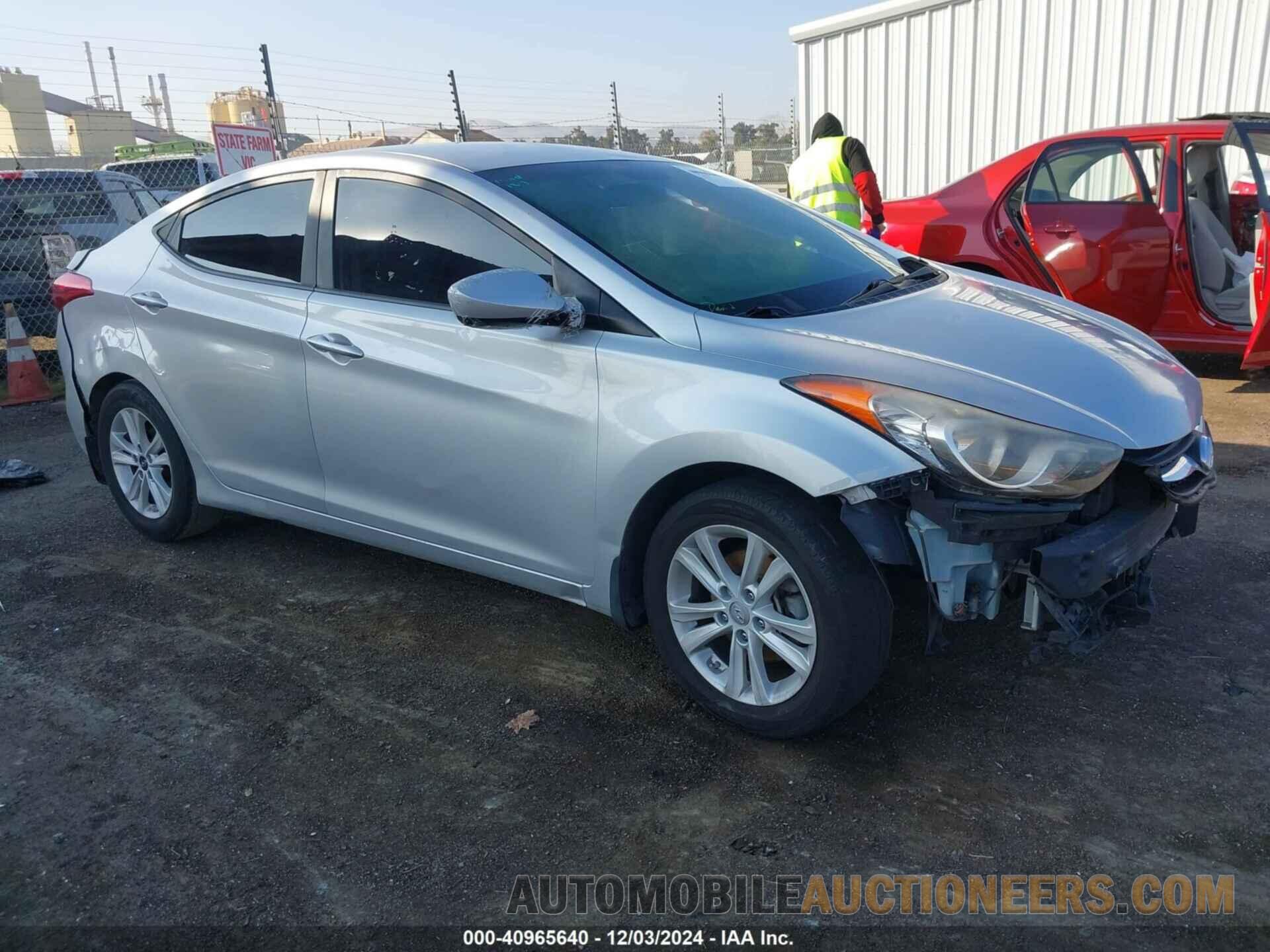 KMHDH4AE0DU871616 HYUNDAI ELANTRA 2013