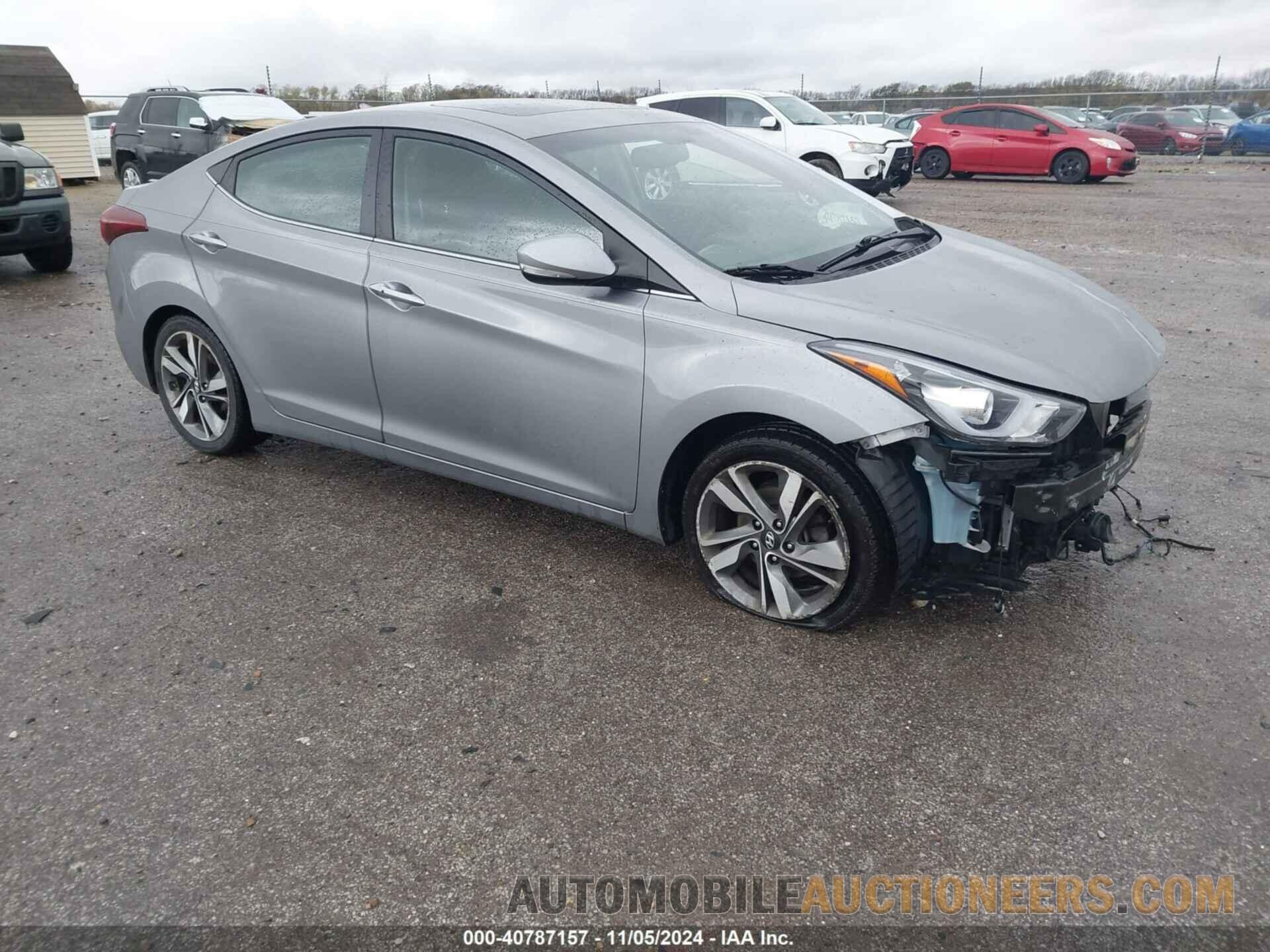 KMHDH4AE0EU076969 HYUNDAI ELANTRA 2014