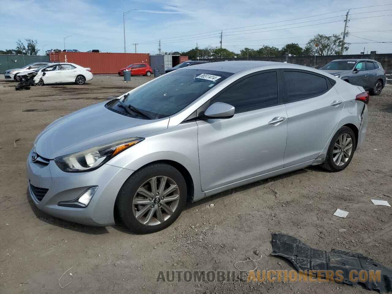 KMHDH4AE0EU088510 HYUNDAI ELANTRA 2014