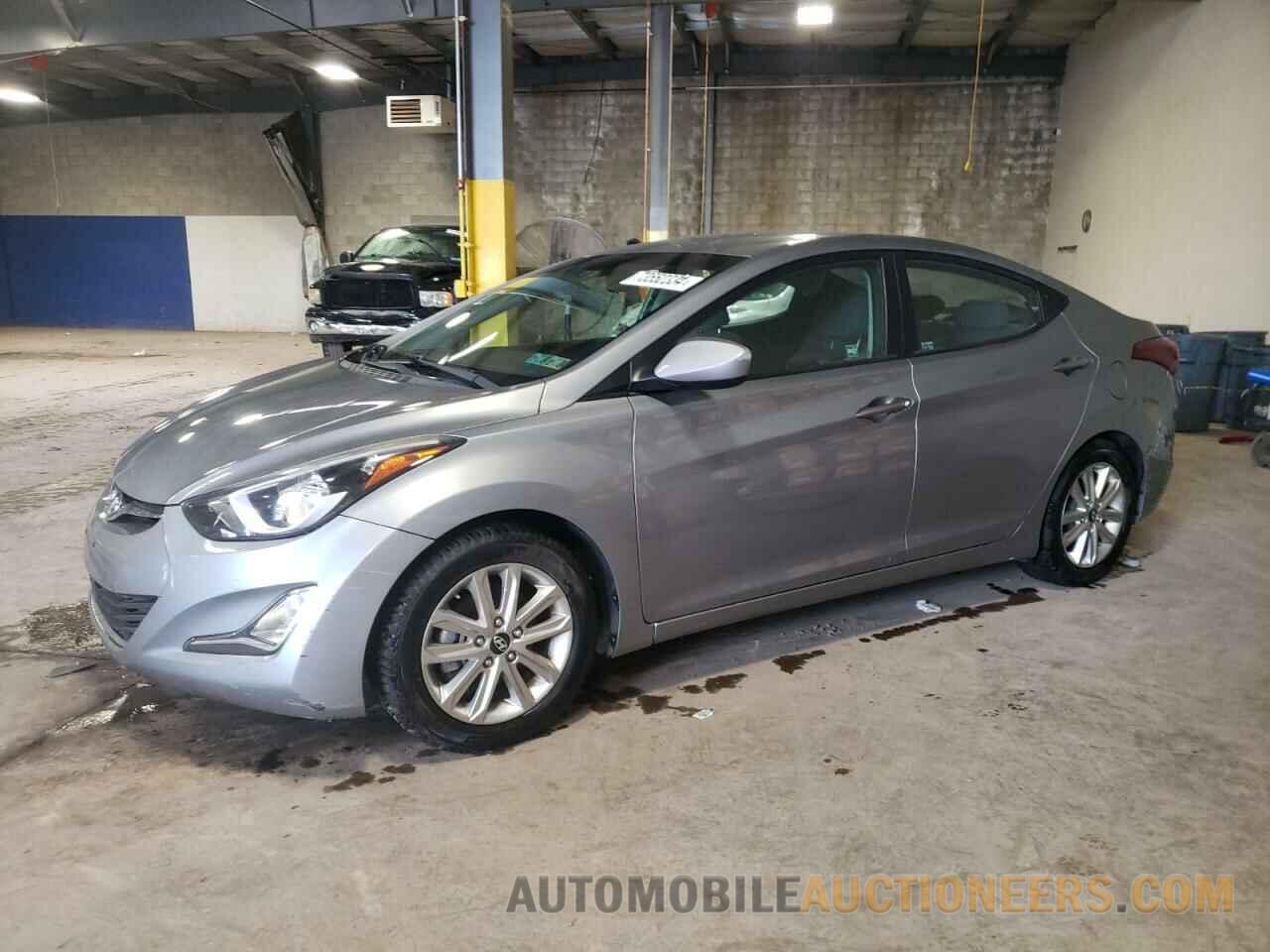 KMHDH4AE0EU206670 HYUNDAI ELANTRA 2014