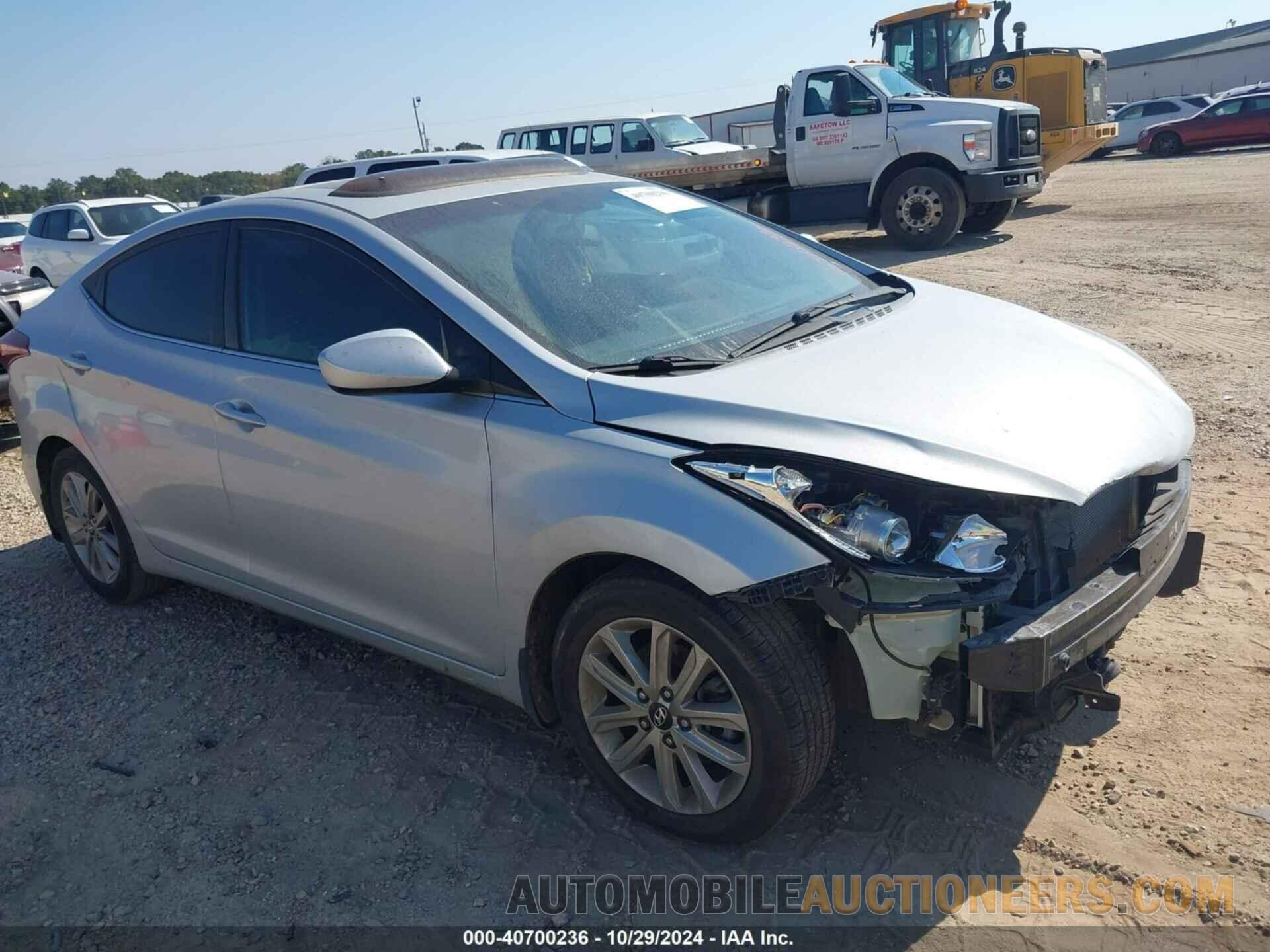 KMHDH4AE0FU227892 HYUNDAI ELANTRA 2015