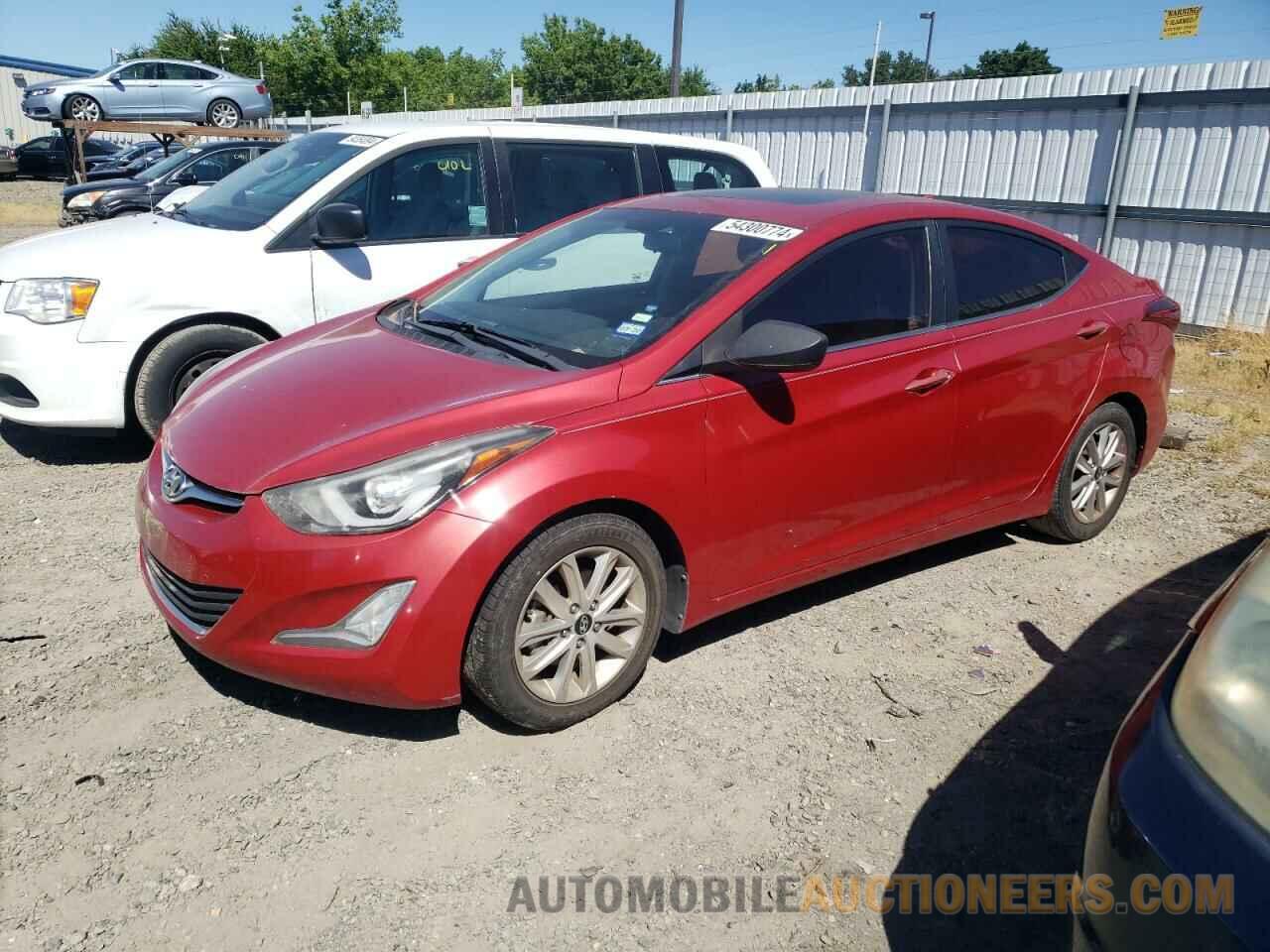 KMHDH4AE0FU252078 HYUNDAI ELANTRA 2015