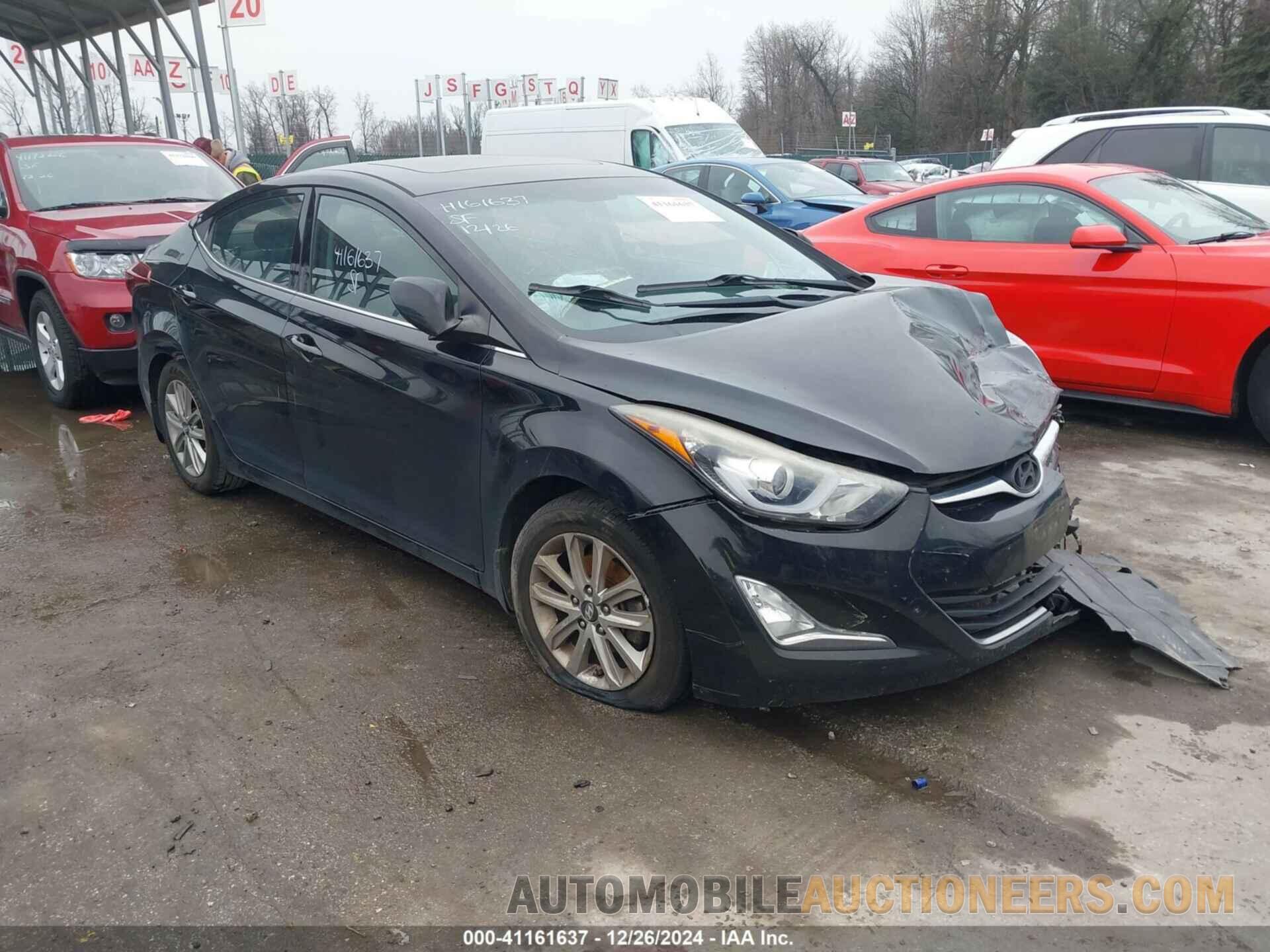 KMHDH4AE0FU264473 HYUNDAI ELANTRA 2015