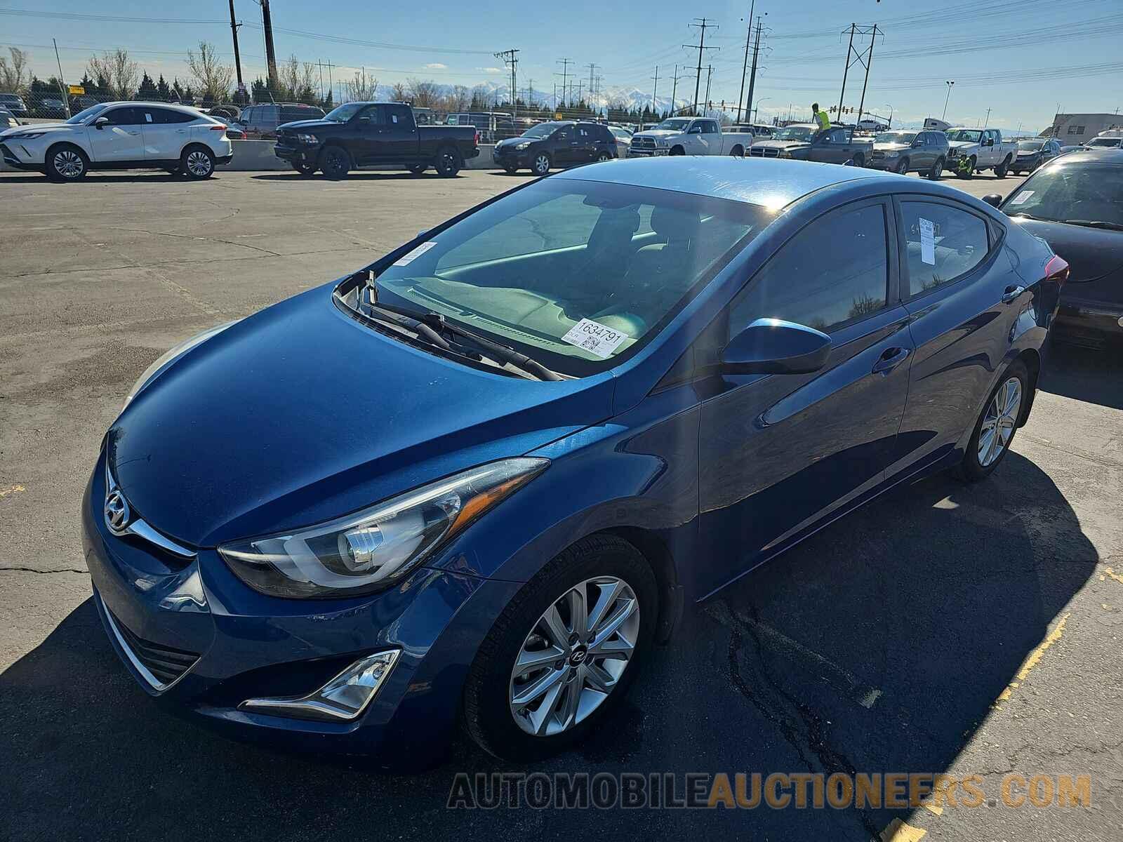 KMHDH4AE0FU300548 Hyundai Elantra SE 2015