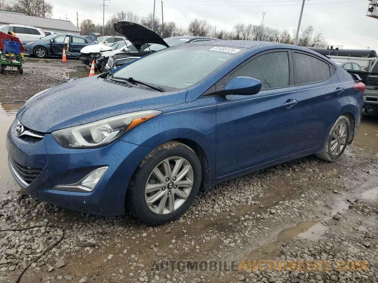 KMHDH4AE0FU311291 HYUNDAI ELANTRA 2015