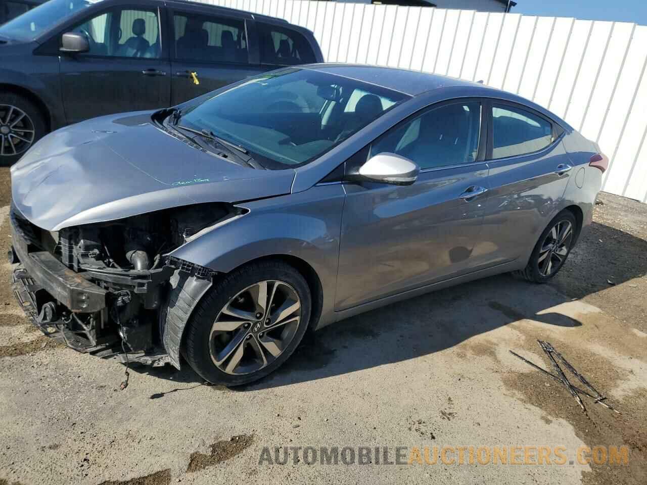 KMHDH4AE0FU327913 HYUNDAI ELANTRA 2015