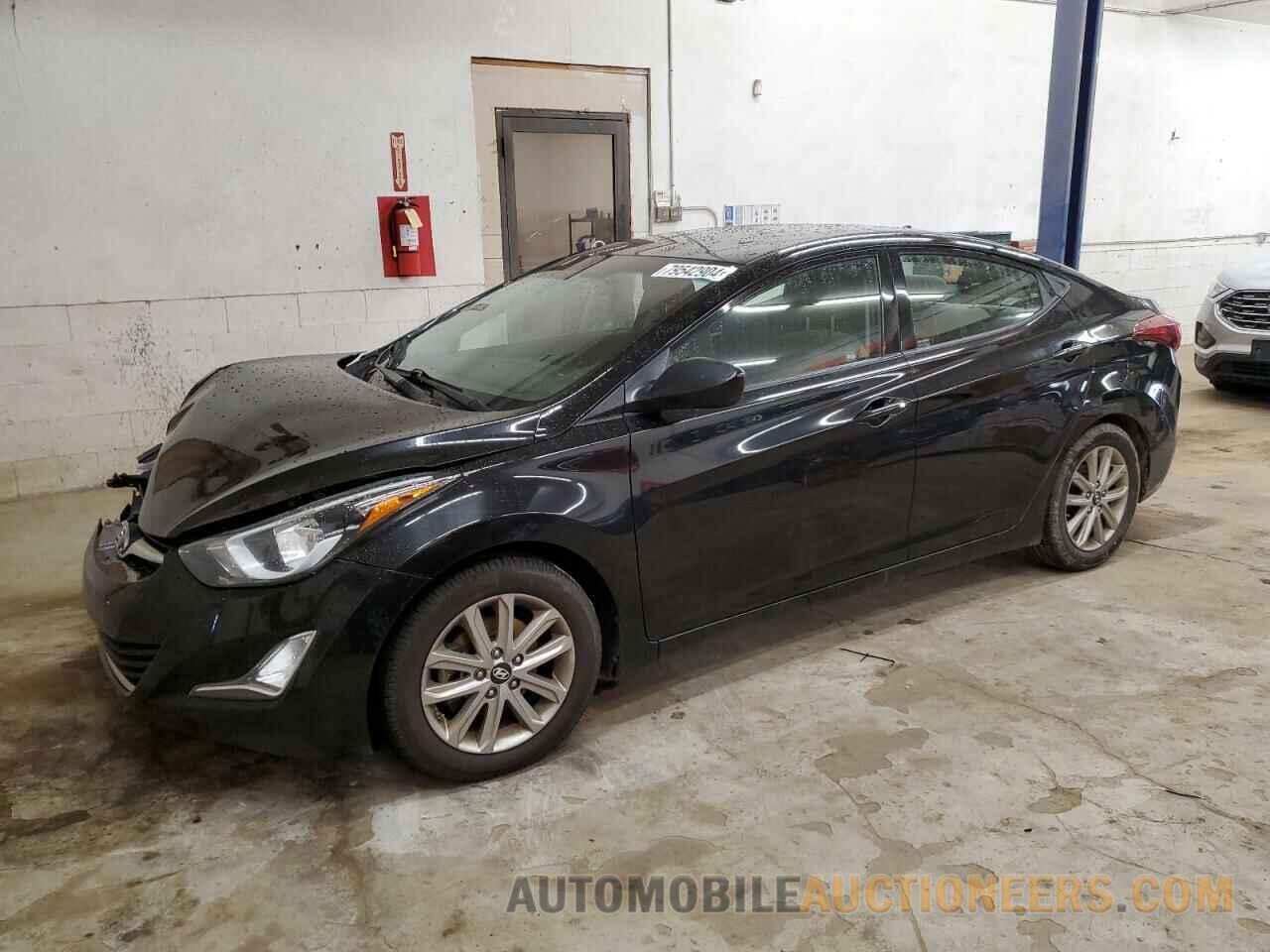 KMHDH4AE0GU531080 HYUNDAI ELANTRA 2016