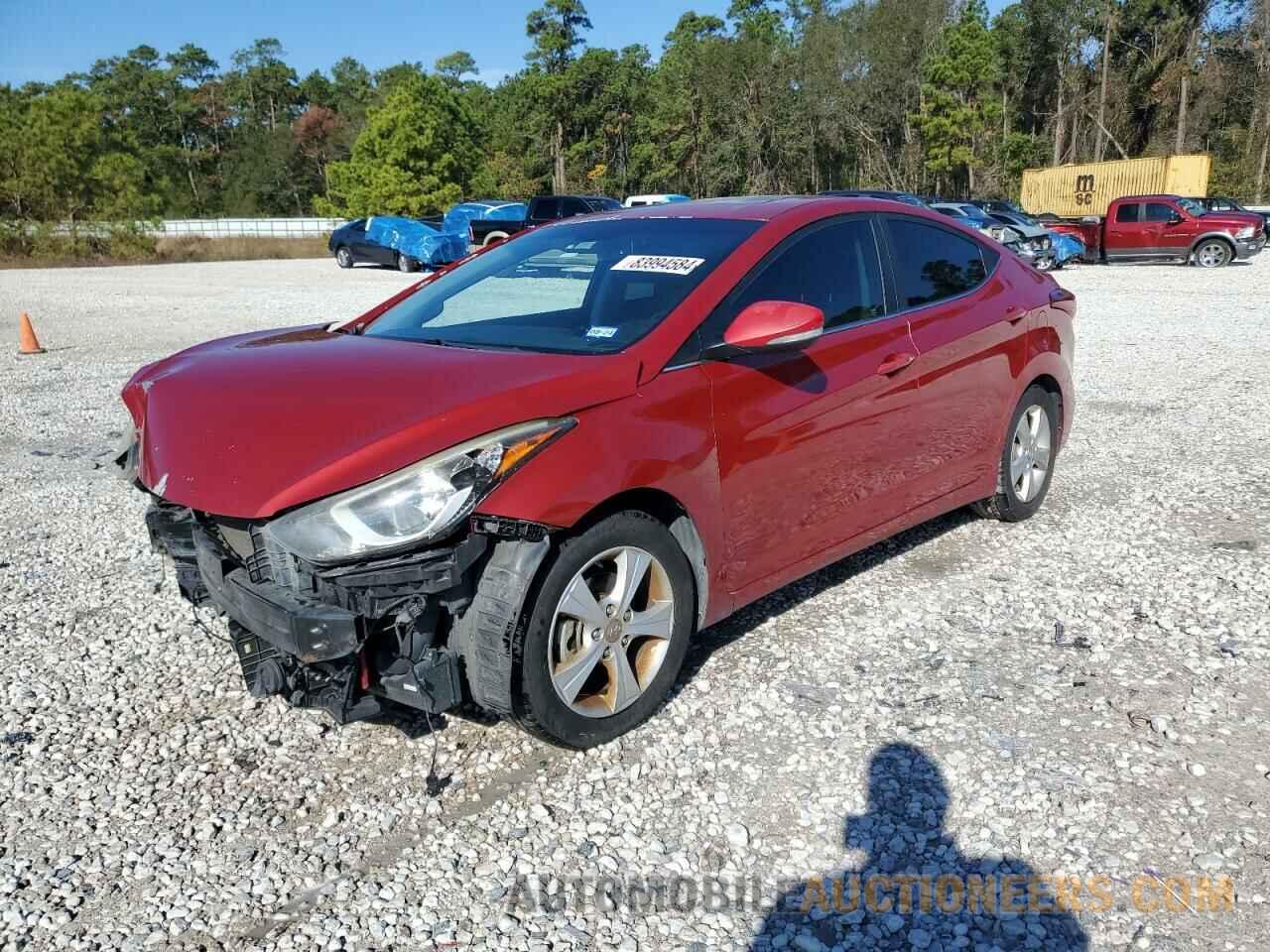 KMHDH4AE0GU574852 HYUNDAI ELANTRA 2016