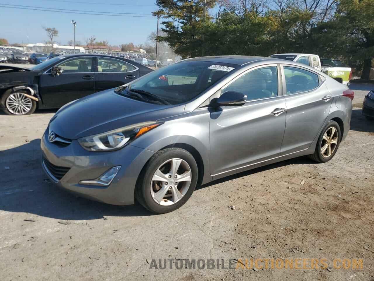 KMHDH4AE0GU609700 HYUNDAI ELANTRA 2016