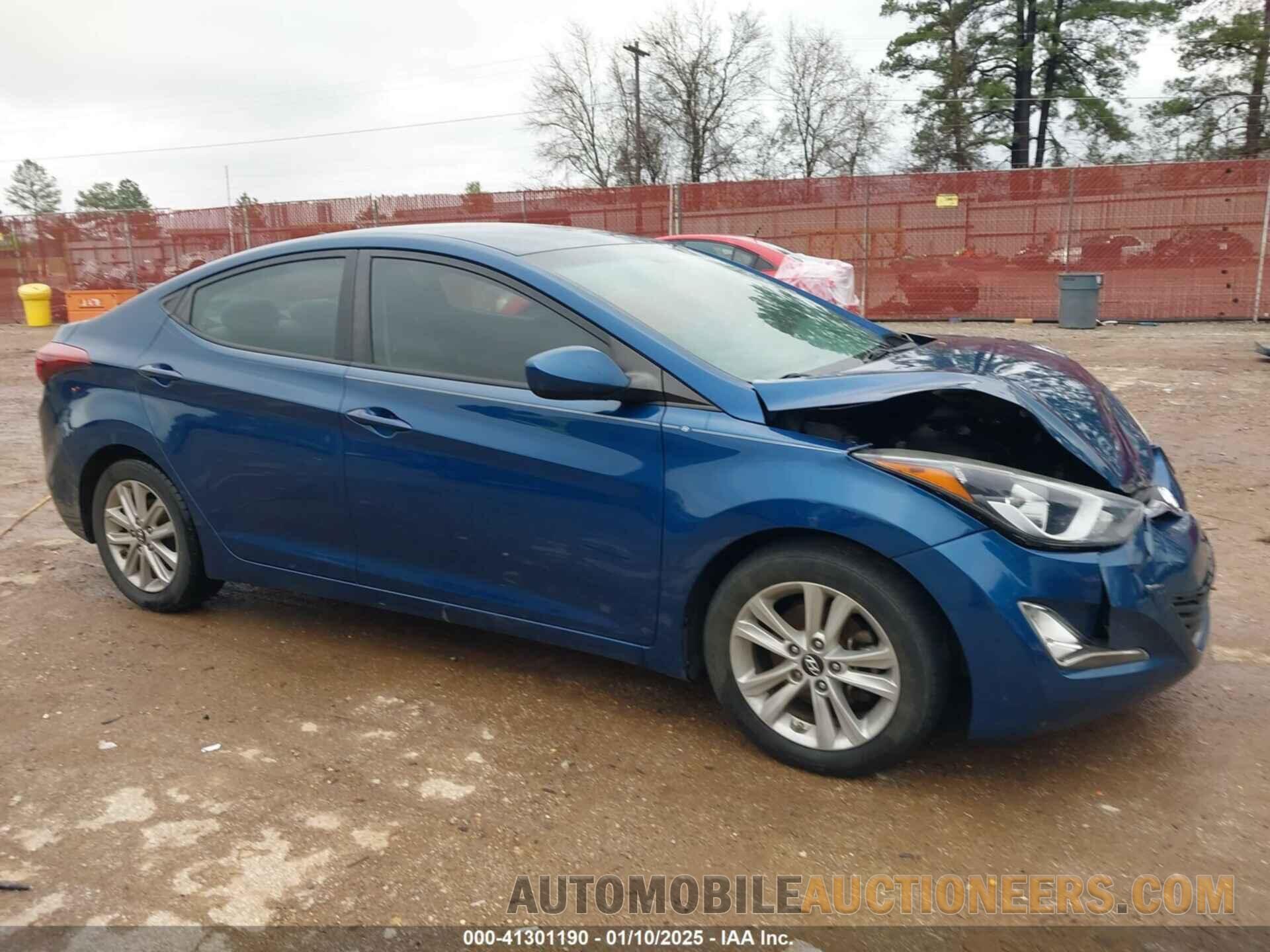 KMHDH4AE0GU634869 HYUNDAI ELANTRA 2016