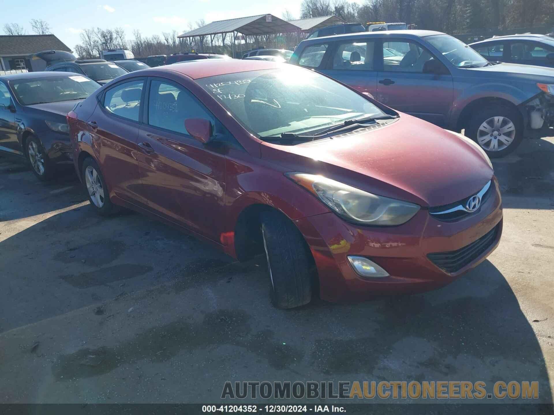 KMHDH4AE1CU190301 HYUNDAI ELANTRA 2012