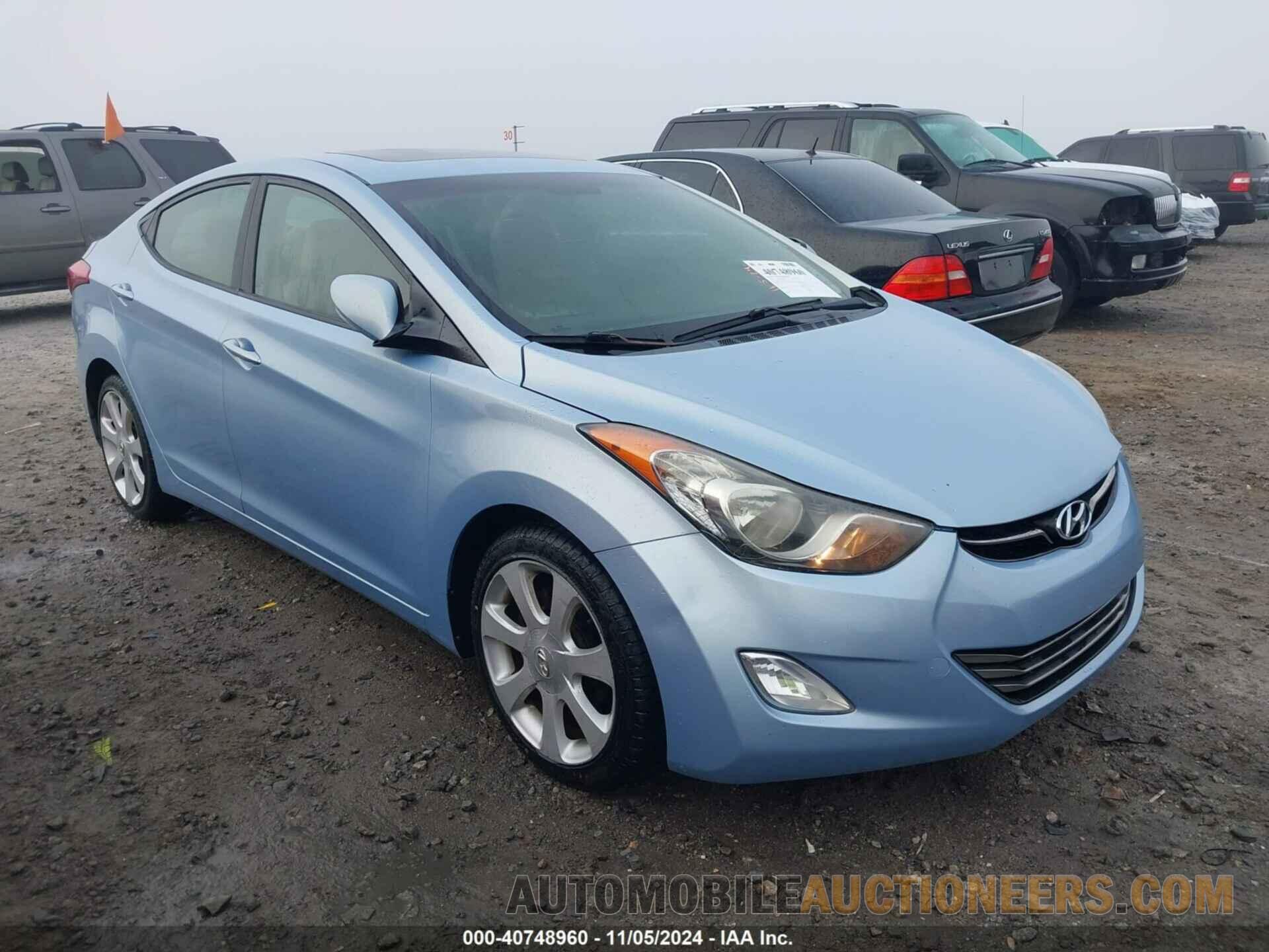 KMHDH4AE1CU311070 HYUNDAI ELANTRA 2012