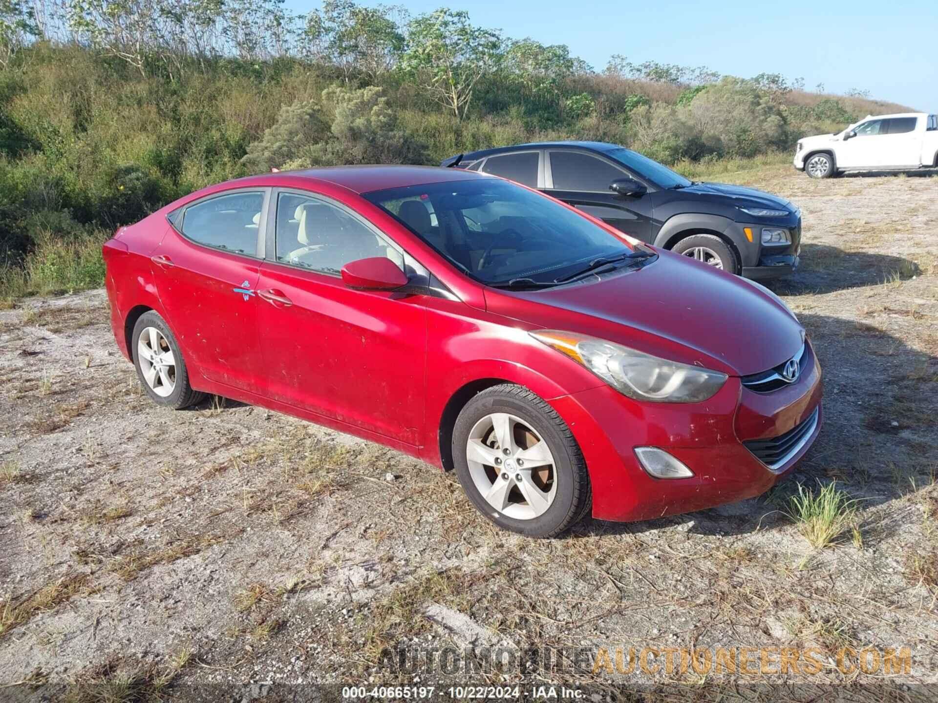 KMHDH4AE1CU402646 HYUNDAI ELANTRA 2012