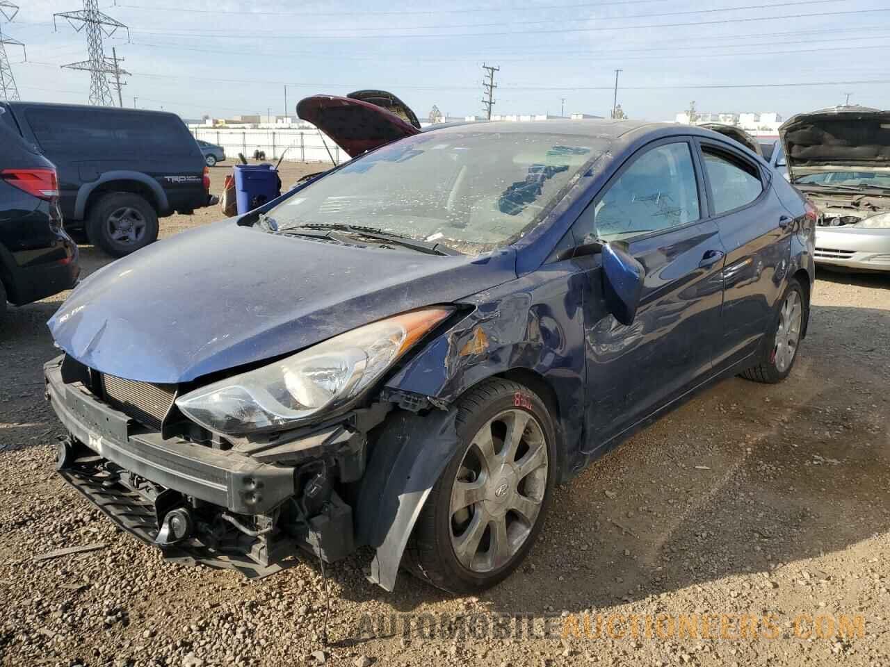 KMHDH4AE1DU659341 HYUNDAI ELANTRA 2013