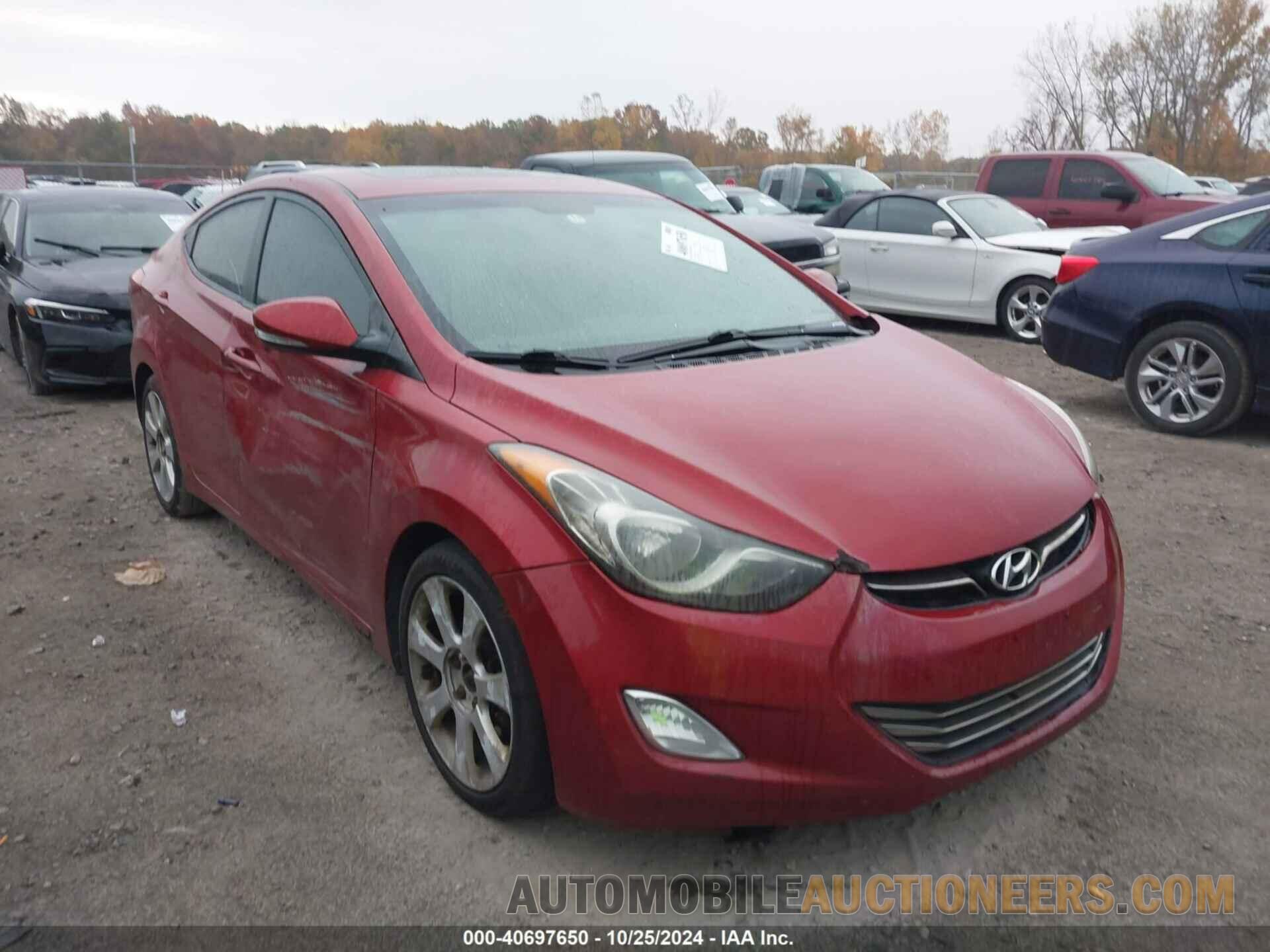 KMHDH4AE1DU741053 HYUNDAI ELANTRA 2013