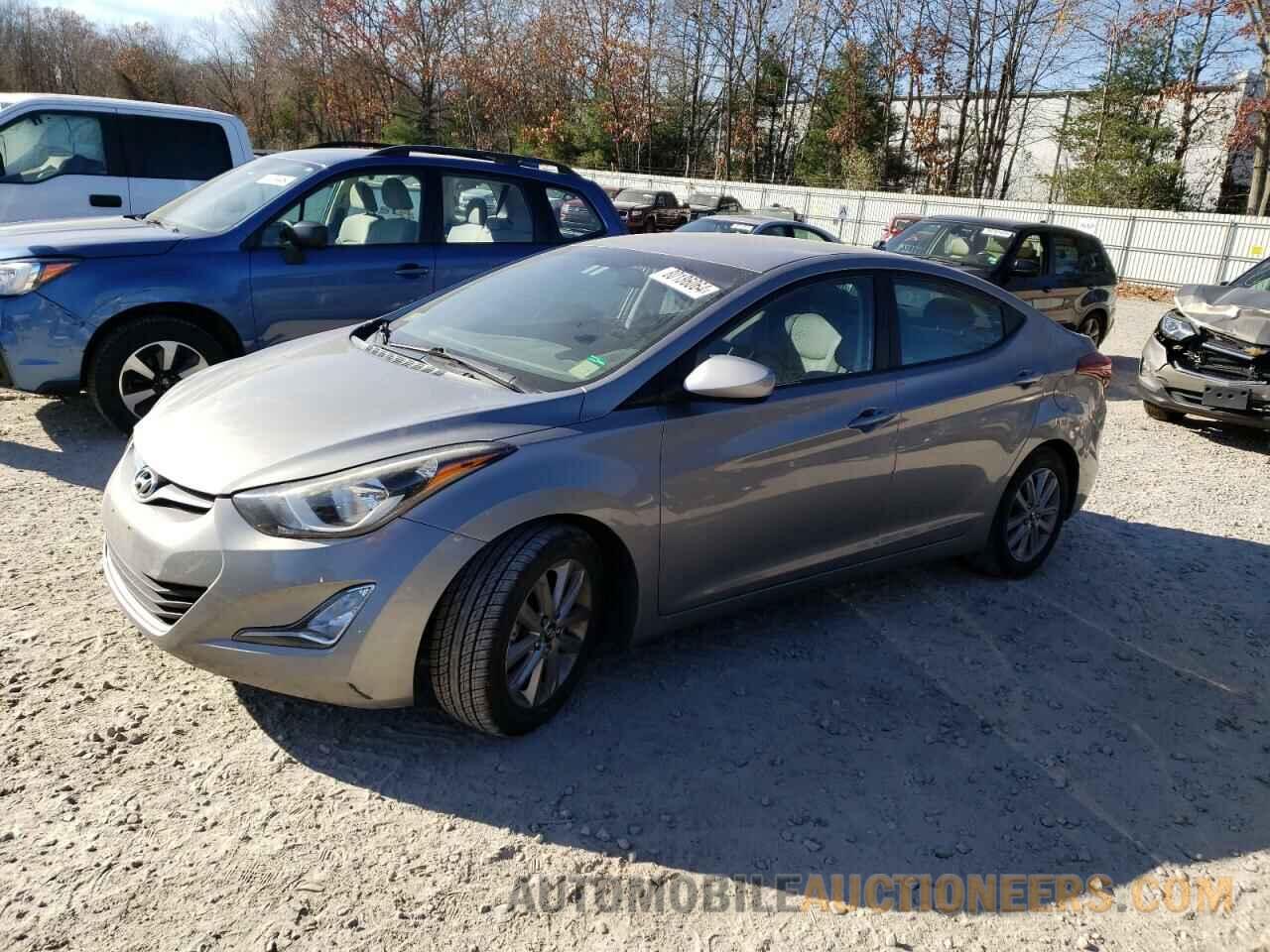 KMHDH4AE1EU030471 HYUNDAI ELANTRA 2014