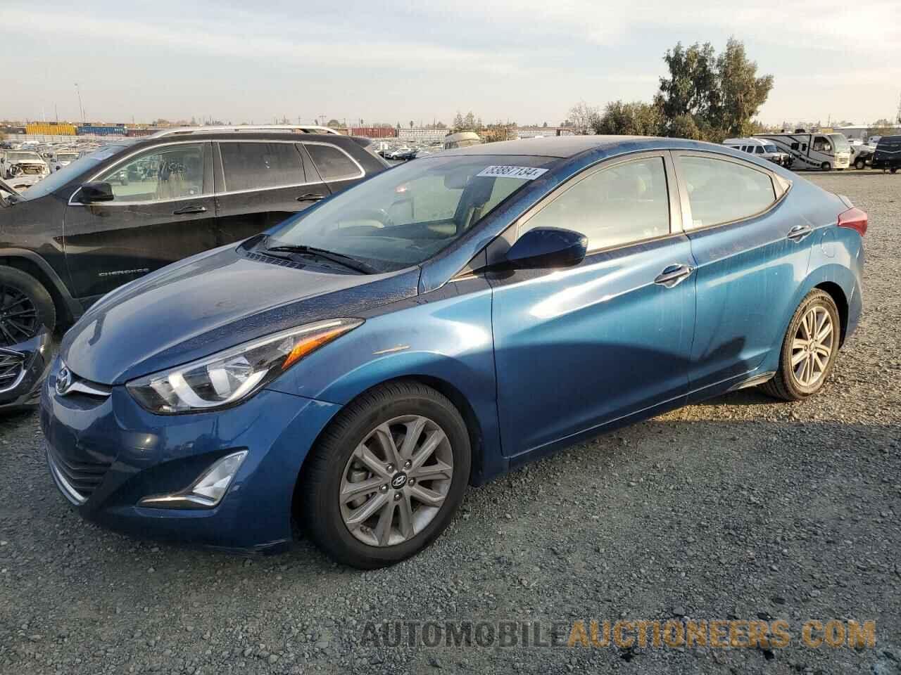 KMHDH4AE1EU052776 HYUNDAI ELANTRA 2014