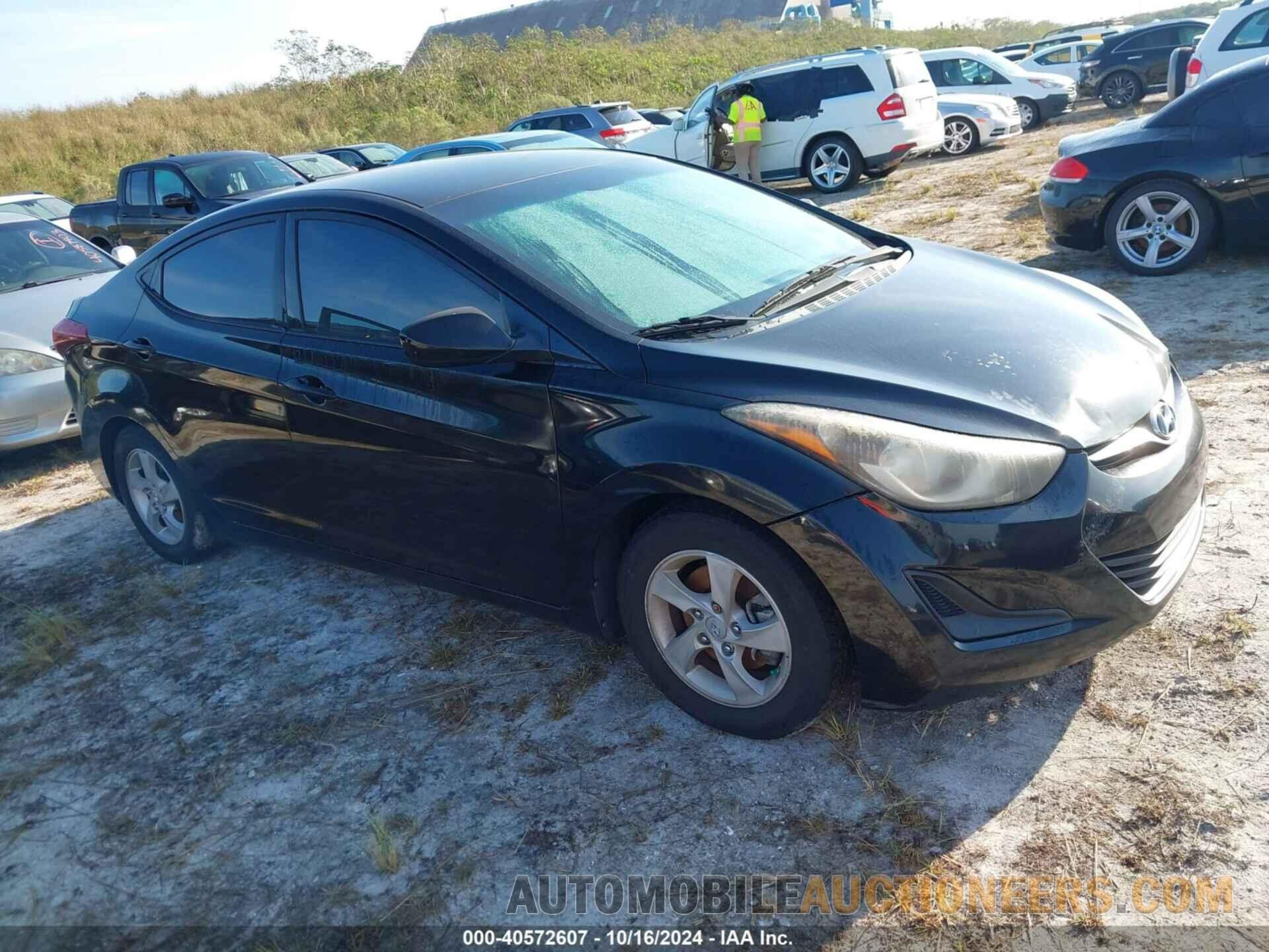 KMHDH4AE1EU096292 HYUNDAI ELANTRA 2014