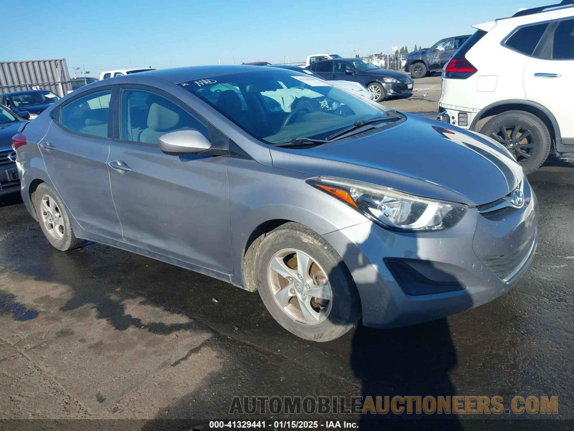 KMHDH4AE1EU144227 HYUNDAI ELANTRA 2014