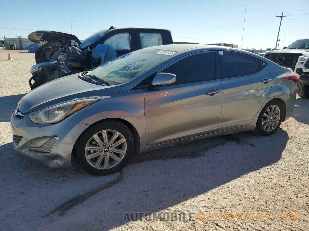 KMHDH4AE1EU184260 HYUNDAI ELANTRA 2014