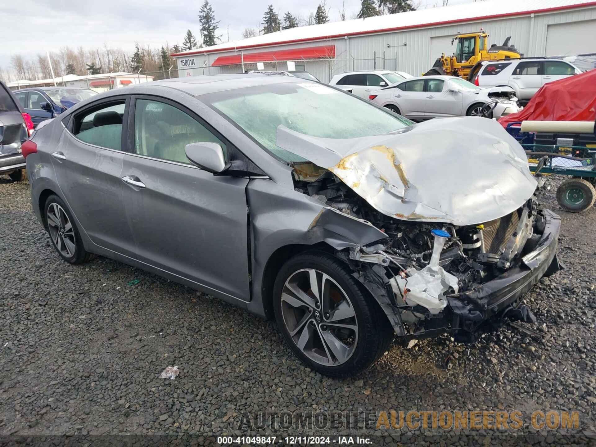 KMHDH4AE1FU268287 HYUNDAI ELANTRA 2015