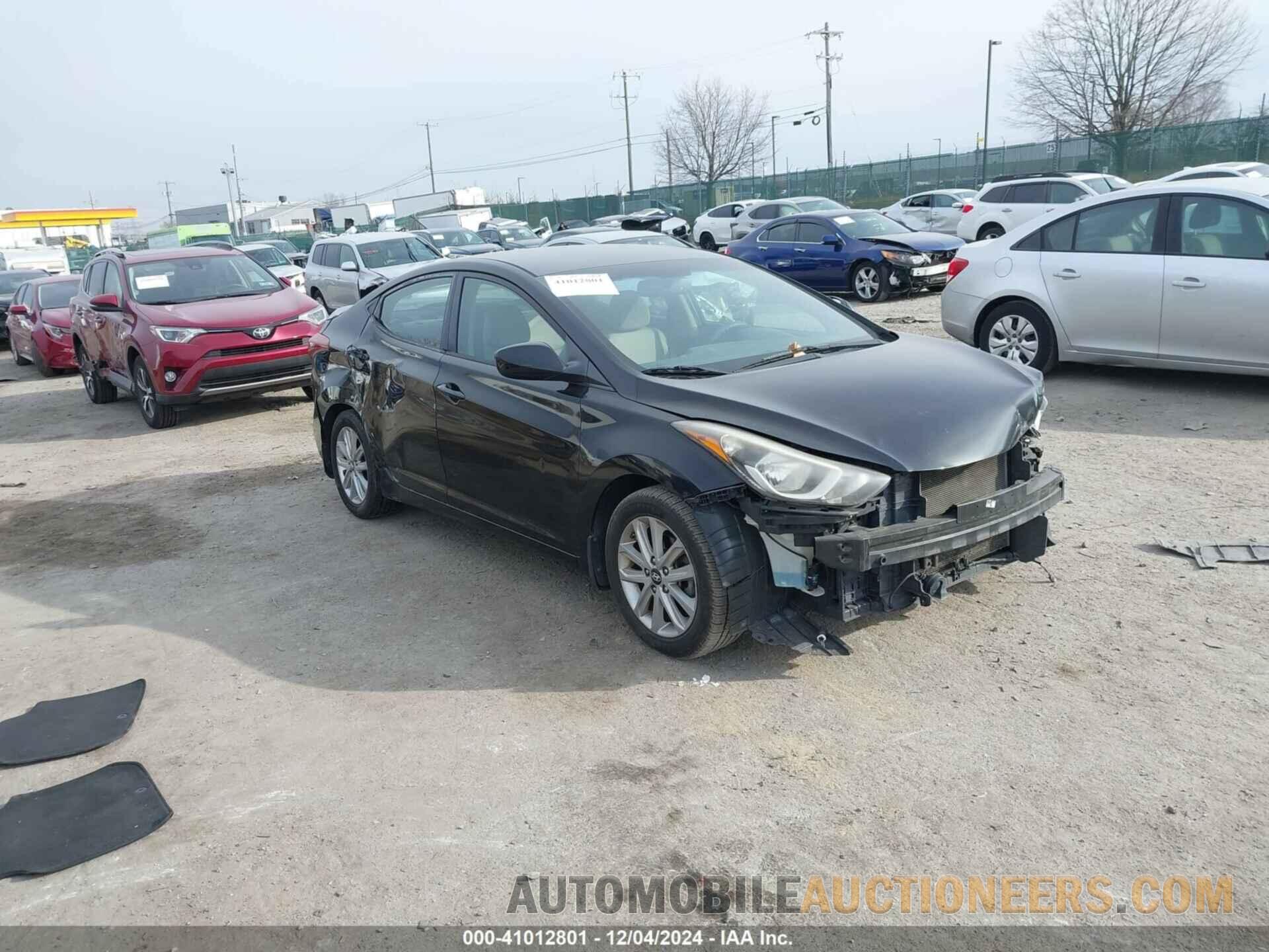 KMHDH4AE1FU355624 HYUNDAI ELANTRA 2015