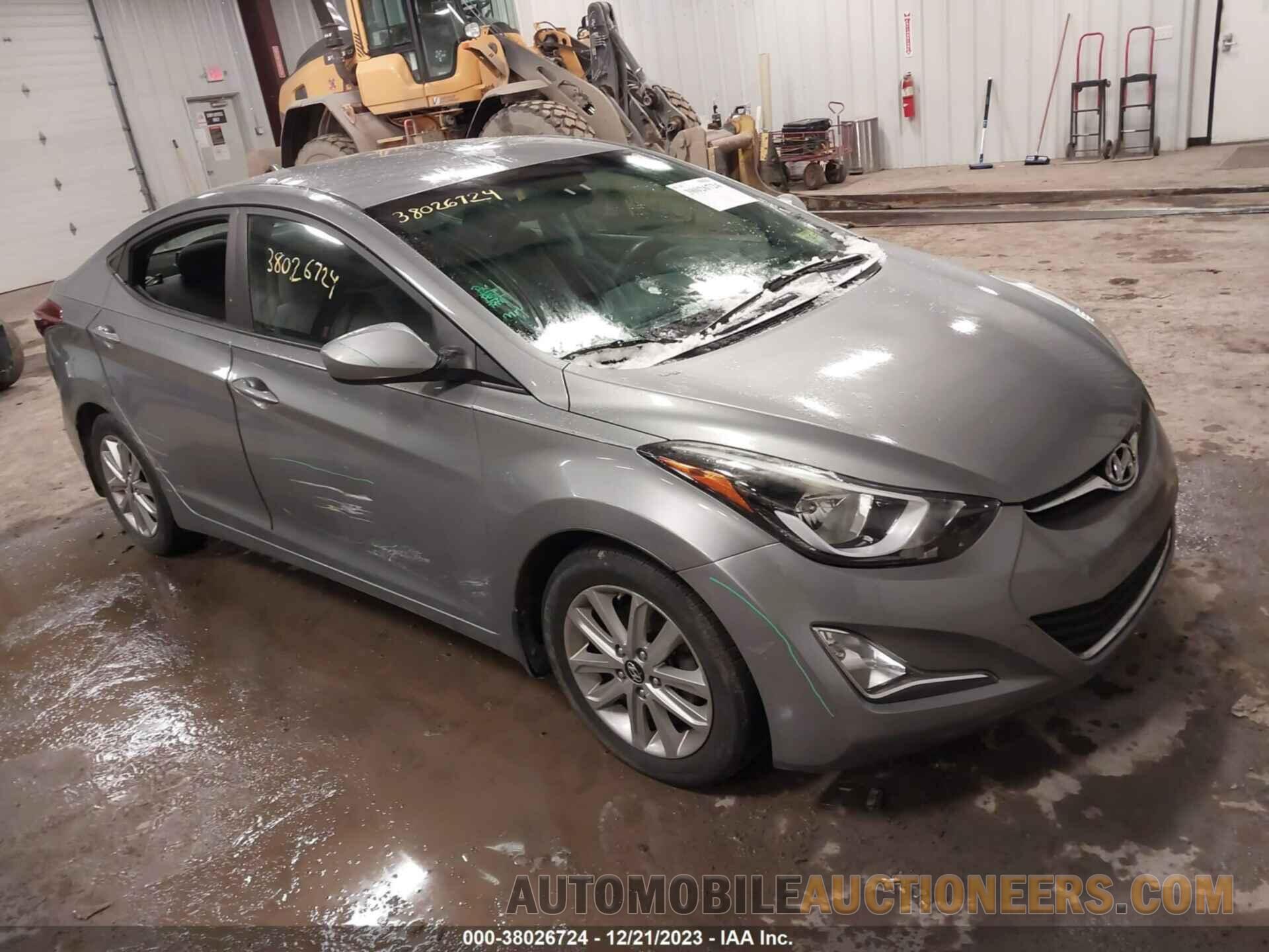 KMHDH4AE1FU358071 HYUNDAI ELANTRA 2015