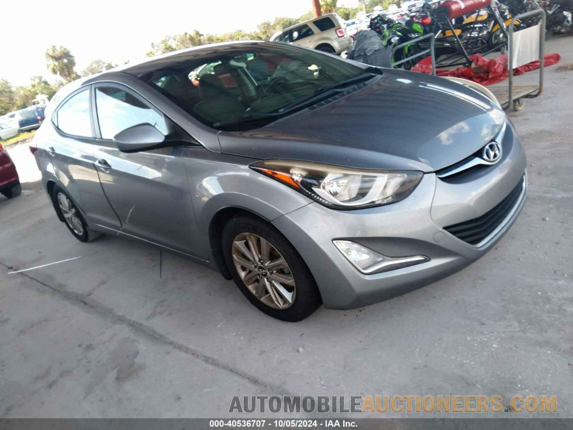 KMHDH4AE1FU413330 HYUNDAI ELANTRA 2015