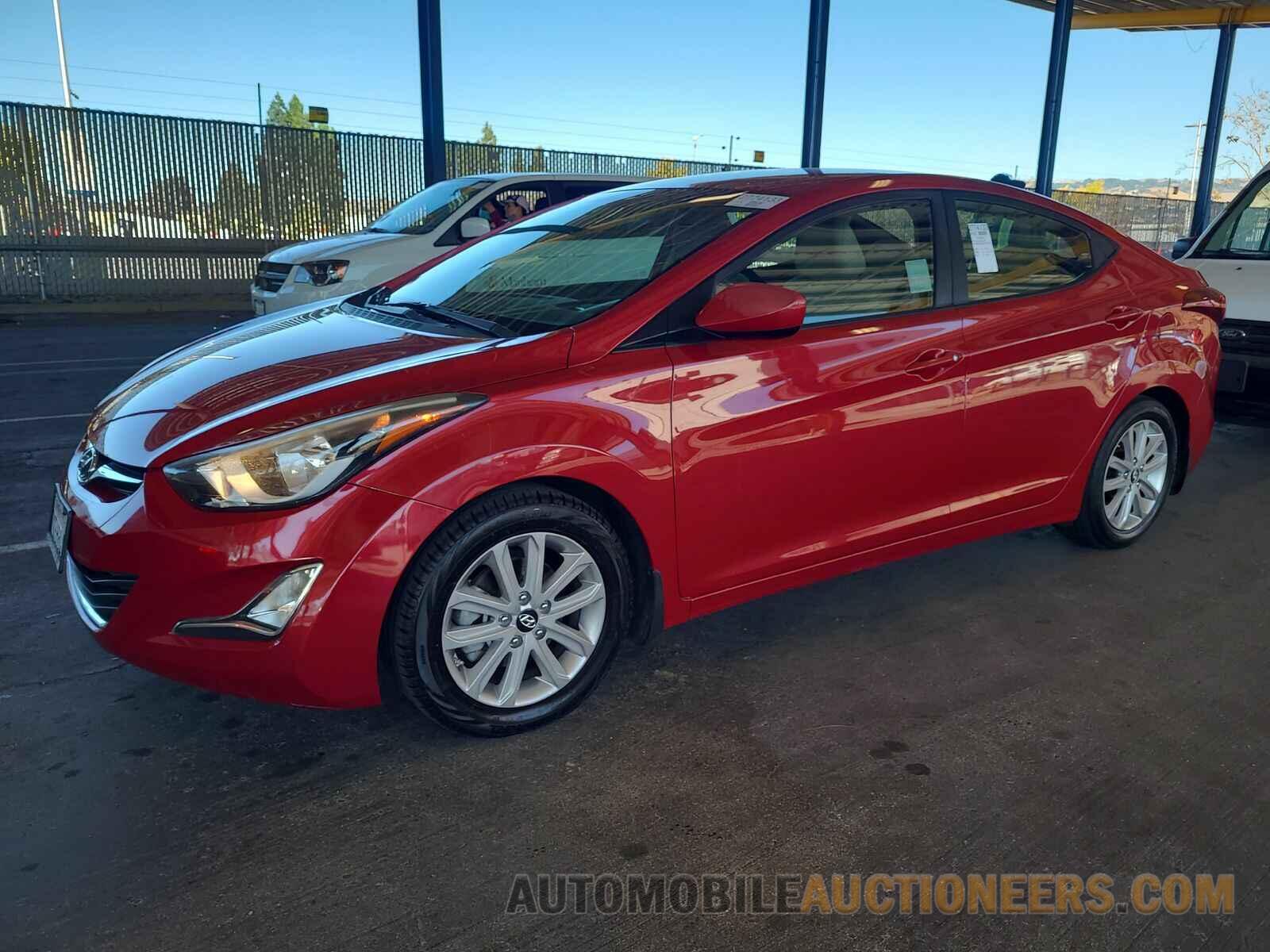 KMHDH4AE1FU421556 Hyundai Elantra 2015