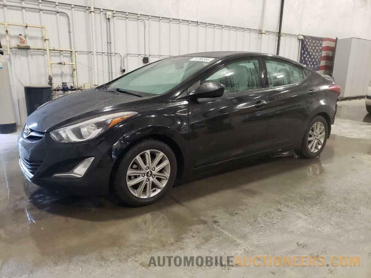 KMHDH4AE1FU433240 HYUNDAI ELANTRA 2015