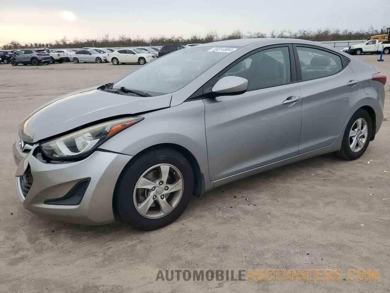 KMHDH4AE1FU449874 HYUNDAI ELANTRA 2015