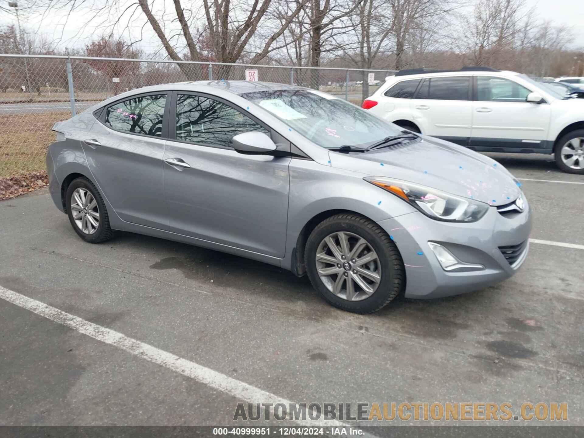 KMHDH4AE1FU453746 HYUNDAI ELANTRA 2015