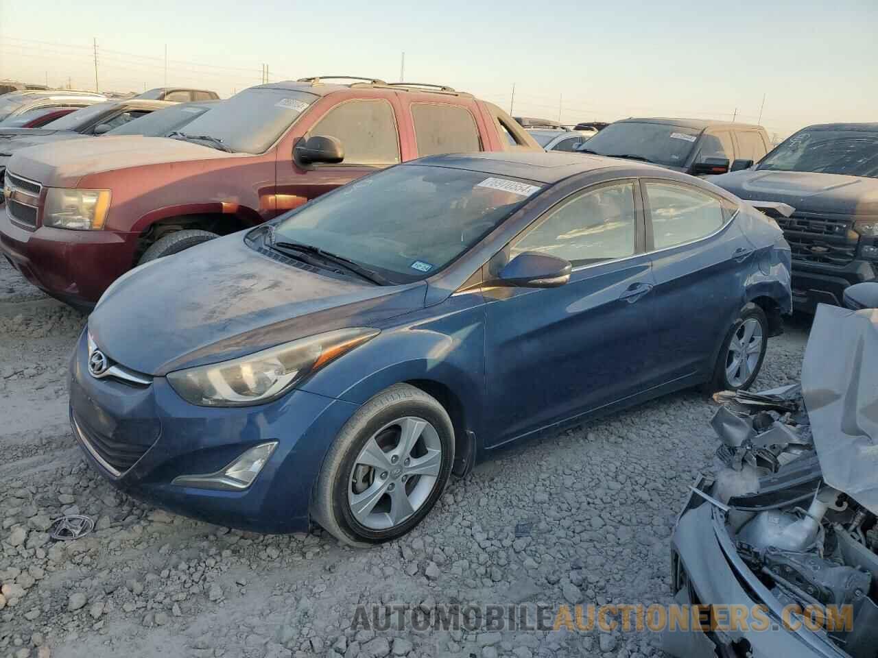 KMHDH4AE1GU546140 HYUNDAI ELANTRA 2016