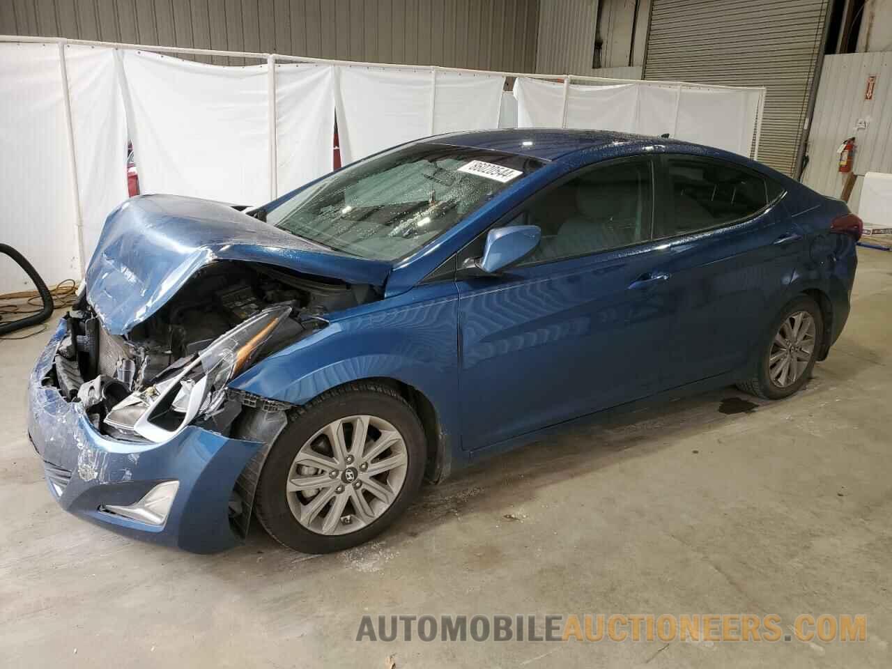 KMHDH4AE1GU618261 HYUNDAI ELANTRA 2016