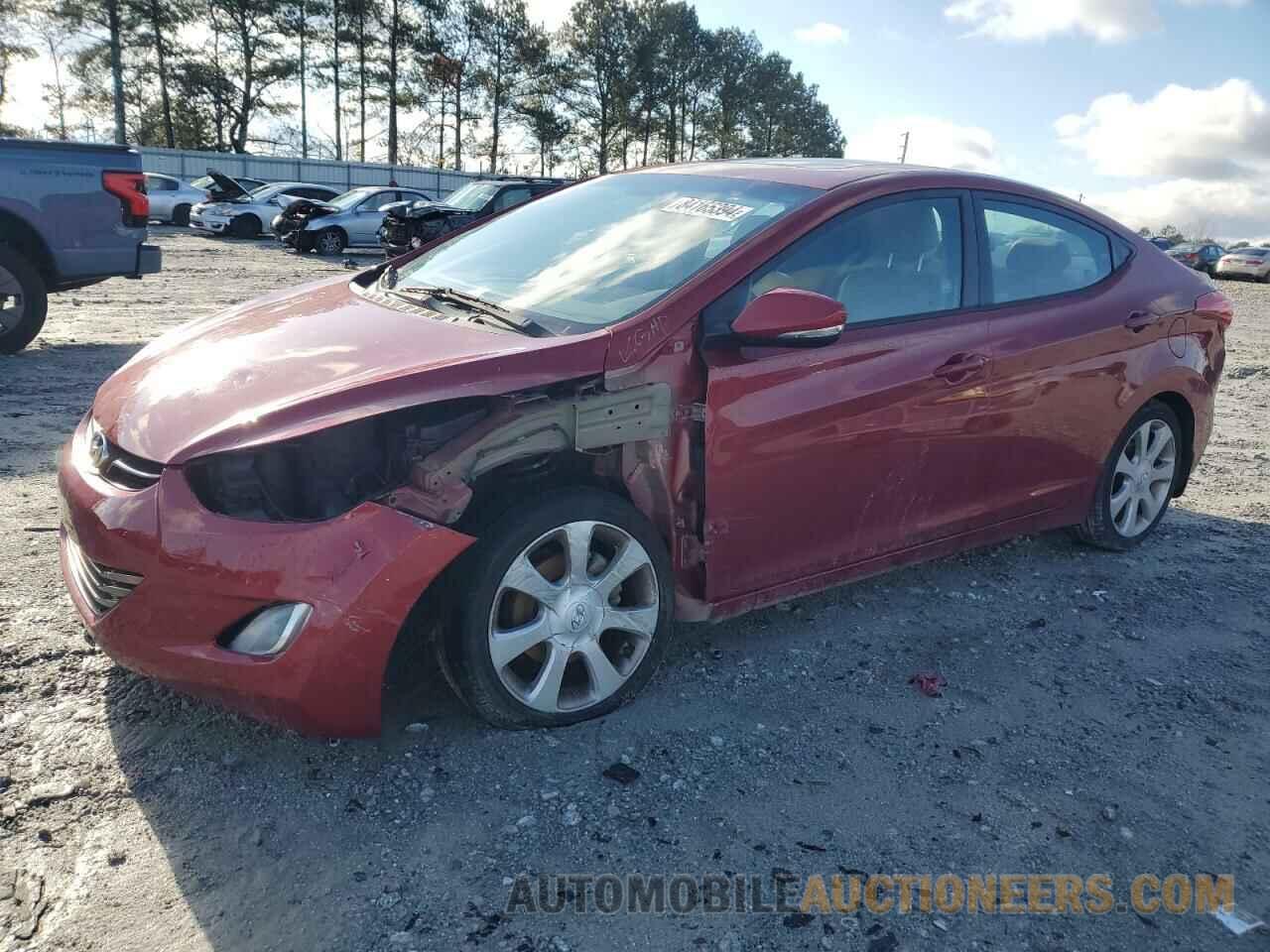 KMHDH4AE2CU381743 HYUNDAI ELANTRA 2012